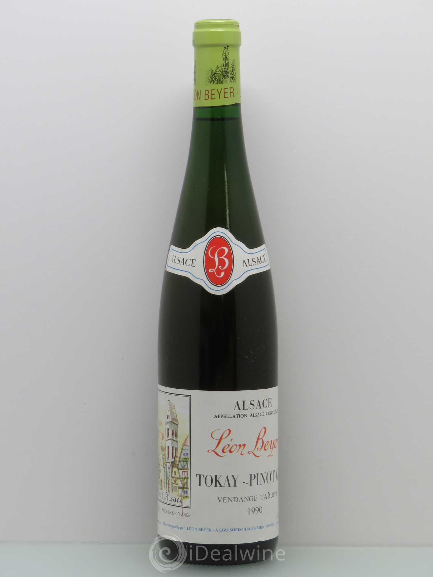 Pinot Gris (Tokay) Vendanges Tardives Leon Beyer (sans prix de réserve) 1990 - Lotto di 1 bottiglia - 0