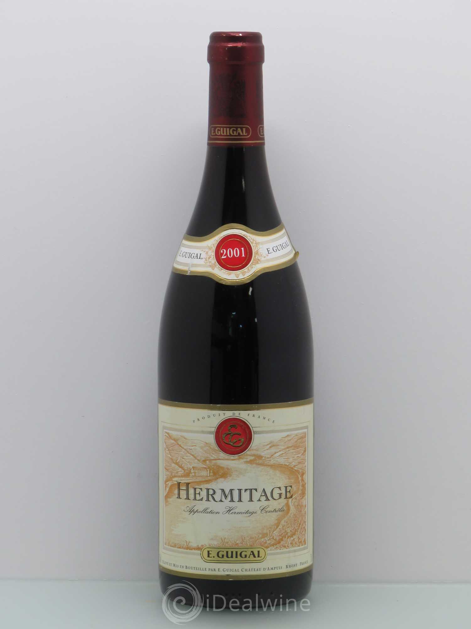 Hermitage Guigal (senza prezzo di riserva) (senza prezzo di riserva) 2001 - Lotto di 1 bottiglia - 0