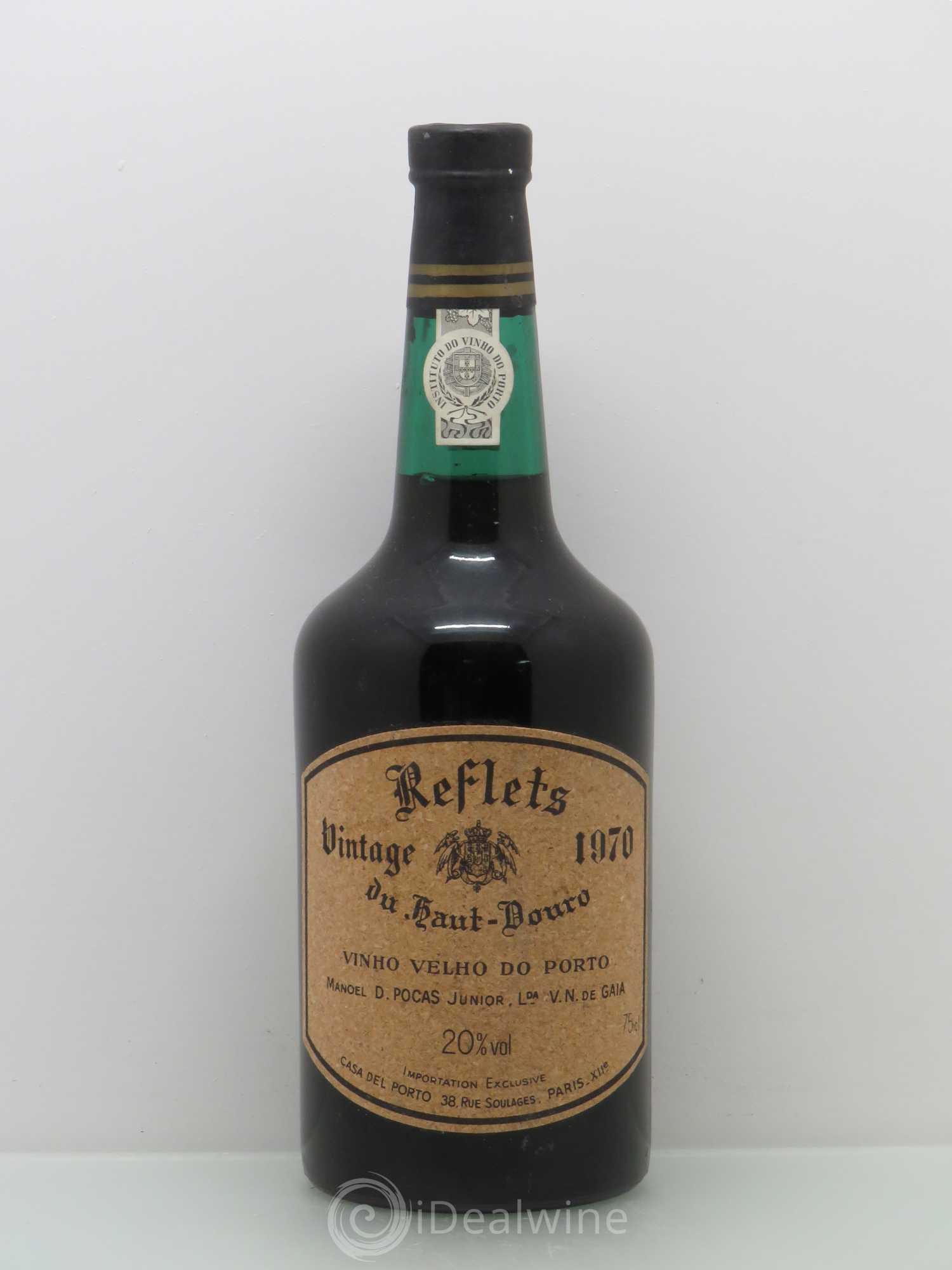 Porto Vintage Reflets du Haut Douro Pocas 1970 - Posten von 1 Flasche - 0