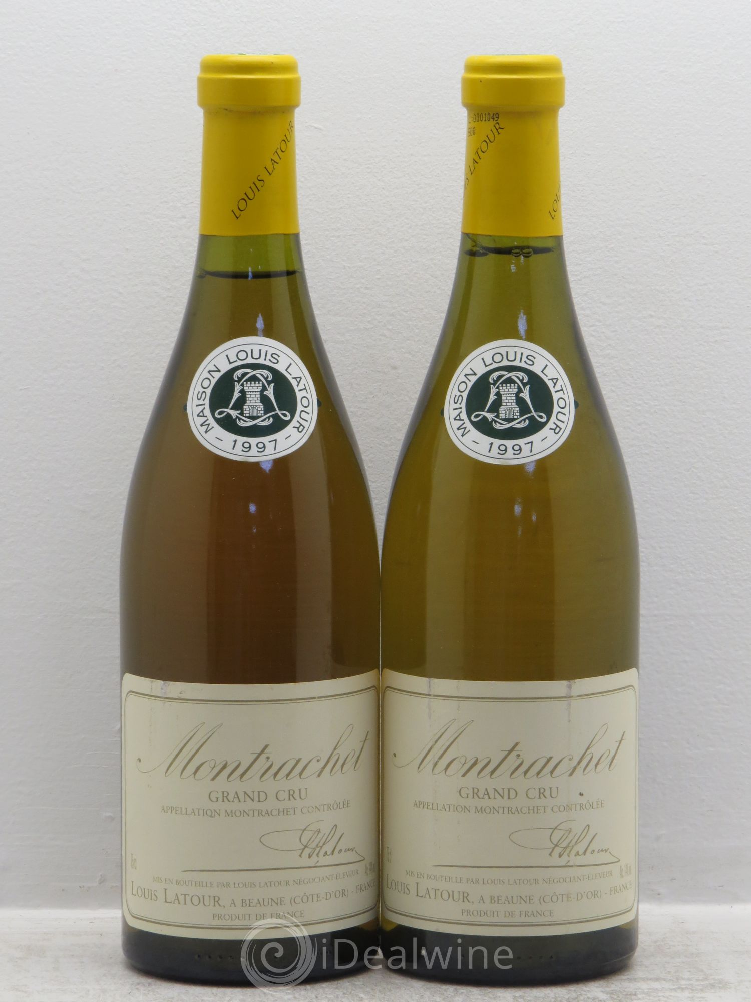 Montrachet Grand Cru Louis Latour 1997 - Lot de 2 bouteilles - 0