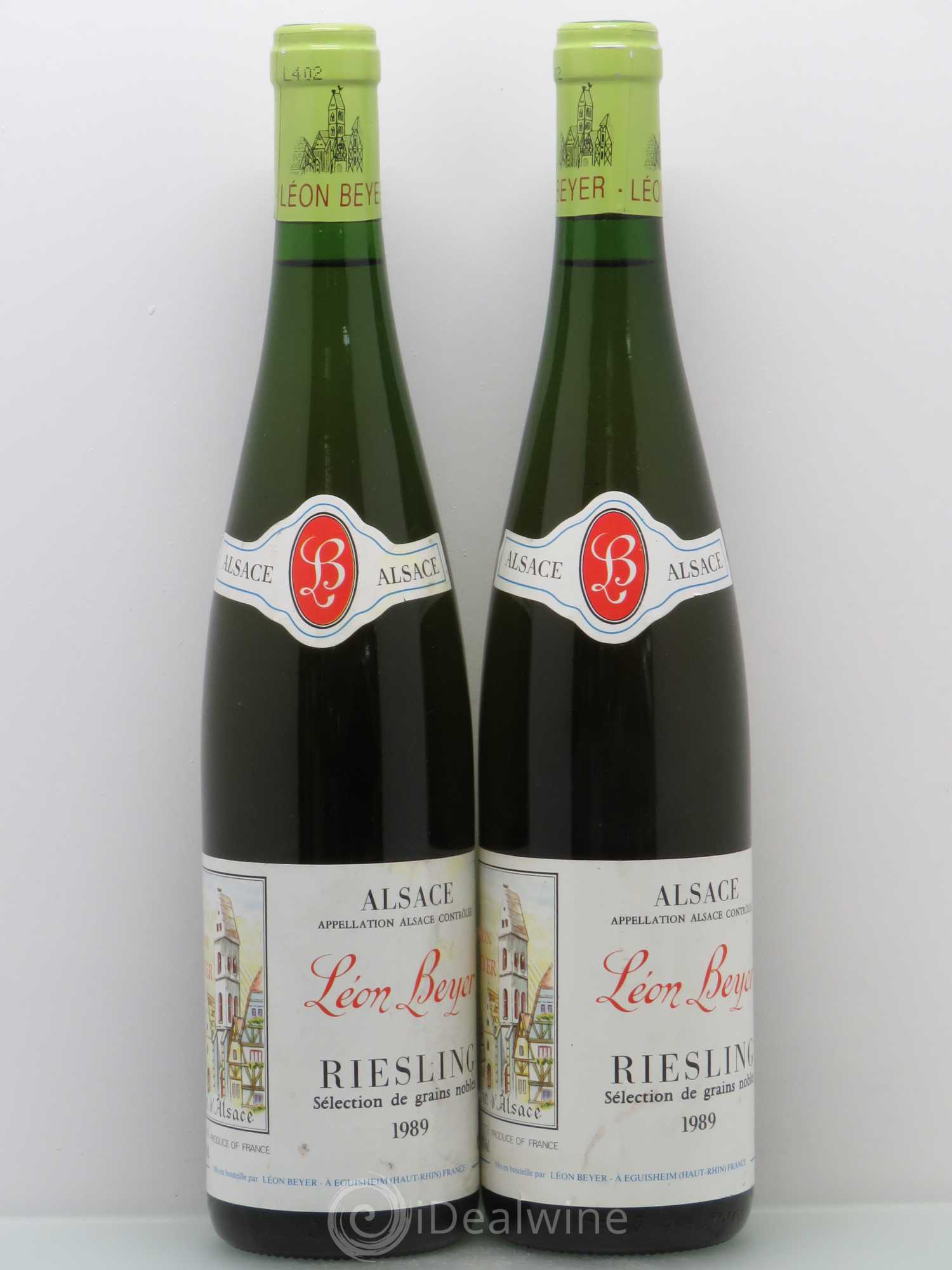 Riesling Sélection de Grains Nobles Leon Beyer 1989 - Posten von 2 Flaschen - 0