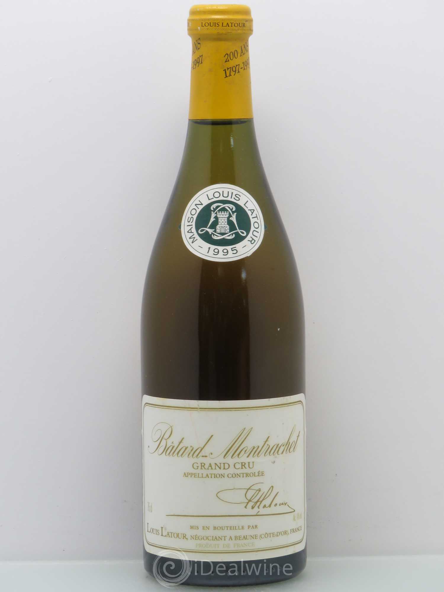 Bâtard-Montrachet Grand Cru Louis Latour 1995 - Lot de 1 bouteille - 0