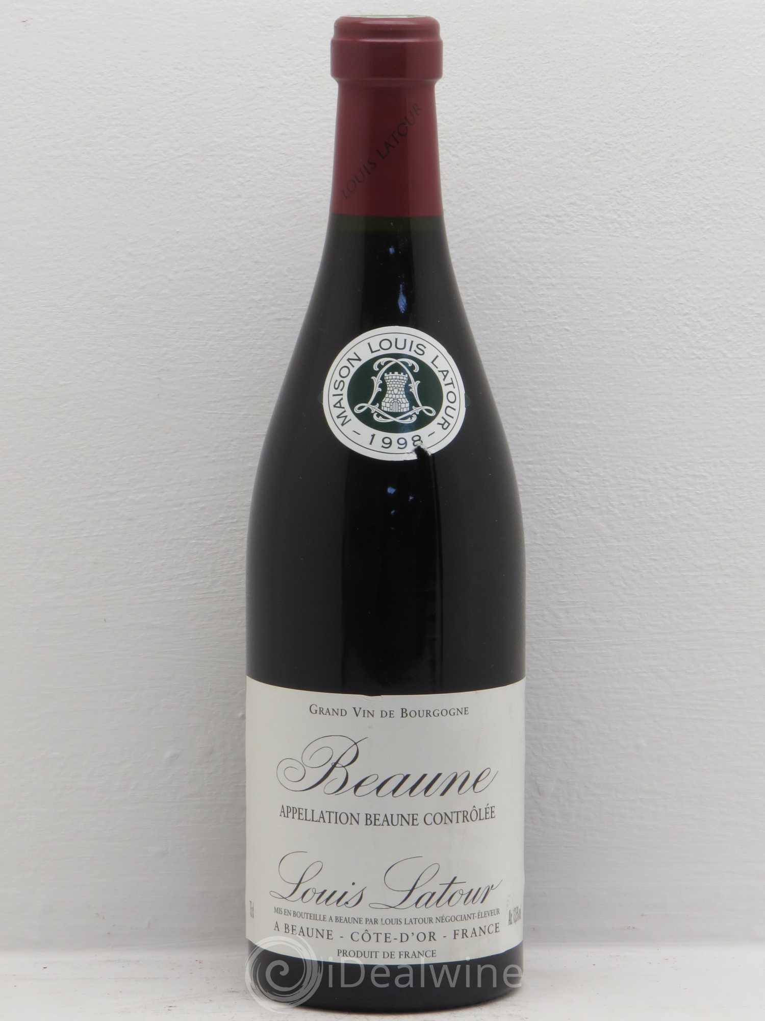 Beaune (sans prix de réserve) 1998 - Lot de 6 bouteilles - 0