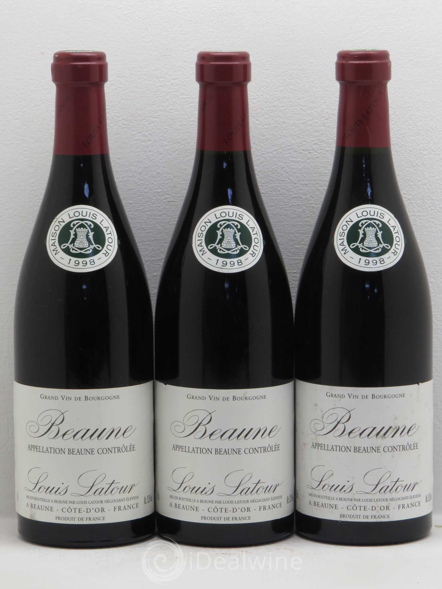 Beaune 1998 - Lot de 3 bouteilles - 0