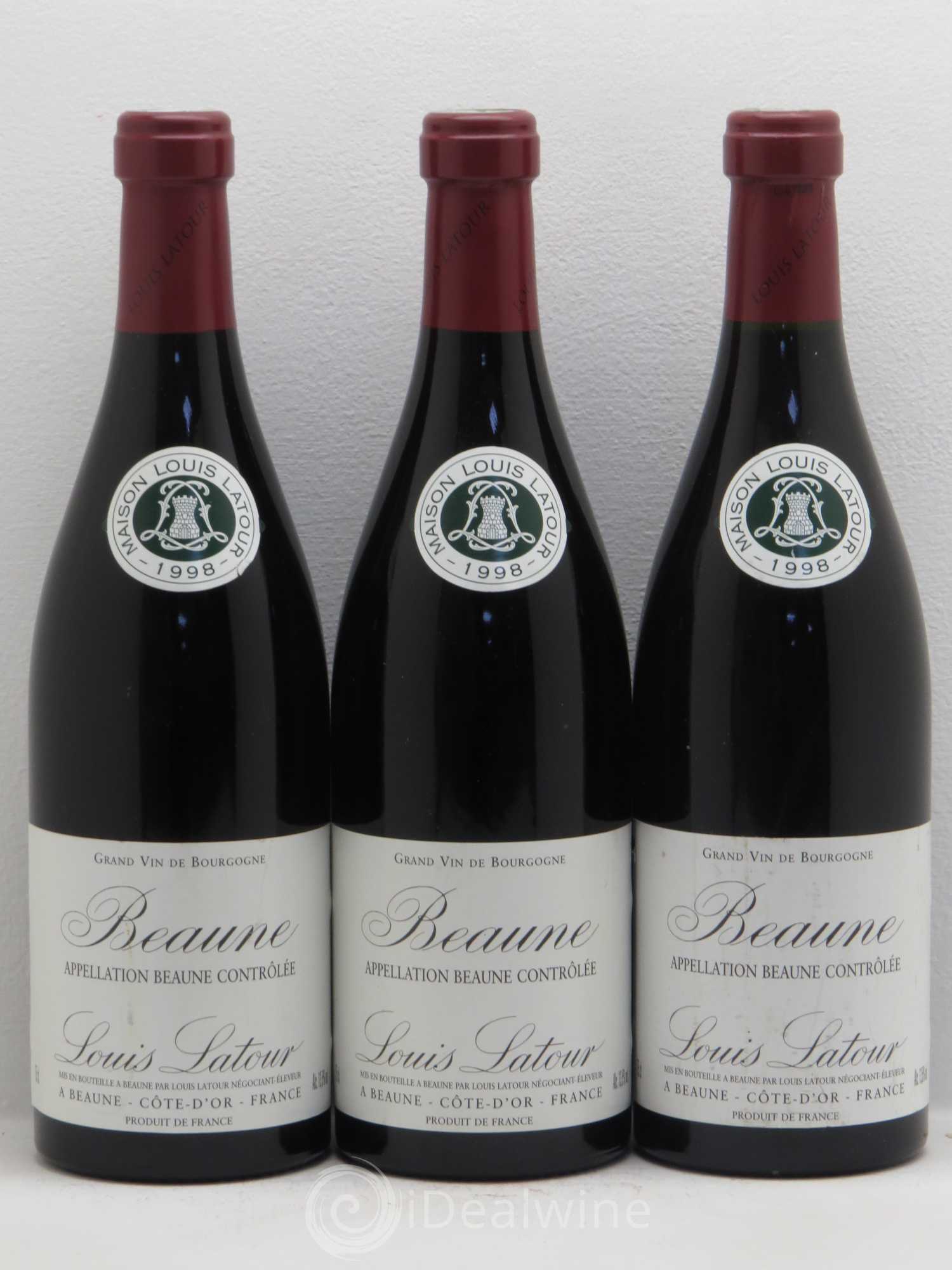 Beaune 1998 - Lot de 3 bouteilles - 0