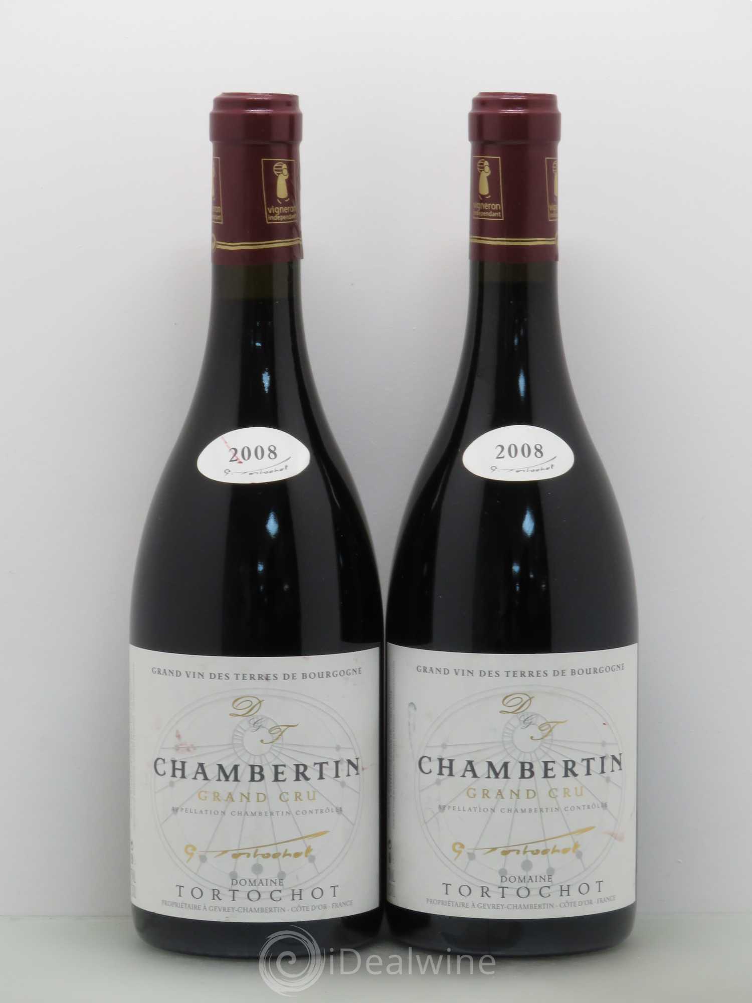 Chambertin Grand Cru Domaine Tortochot 2008 - Posten von 2 Flaschen - 0
