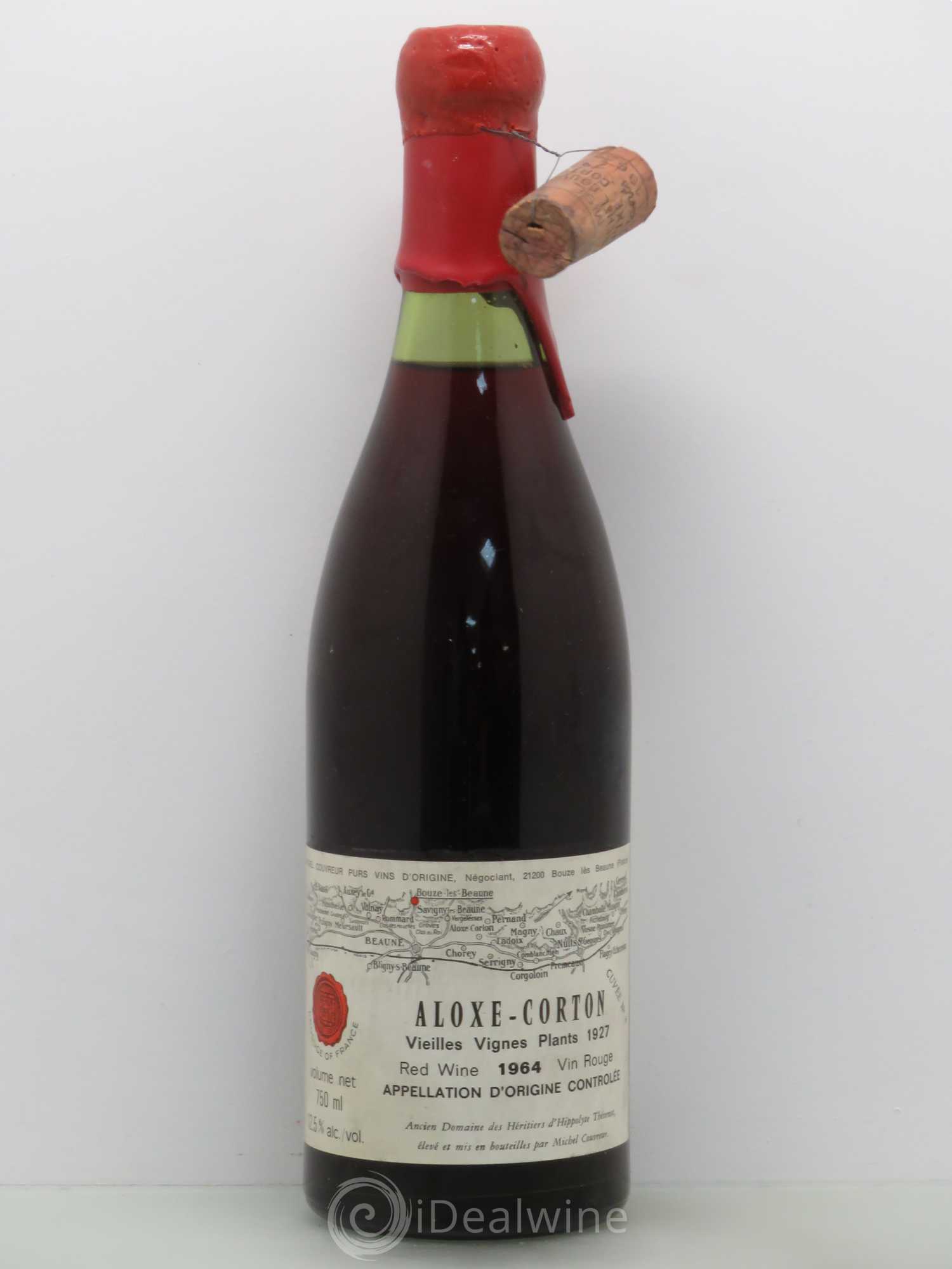 Aloxe-Corton Heritiers Thevenot Vieilles Vignes plants 1927 1964 - Posten von 1 Flasche - 0