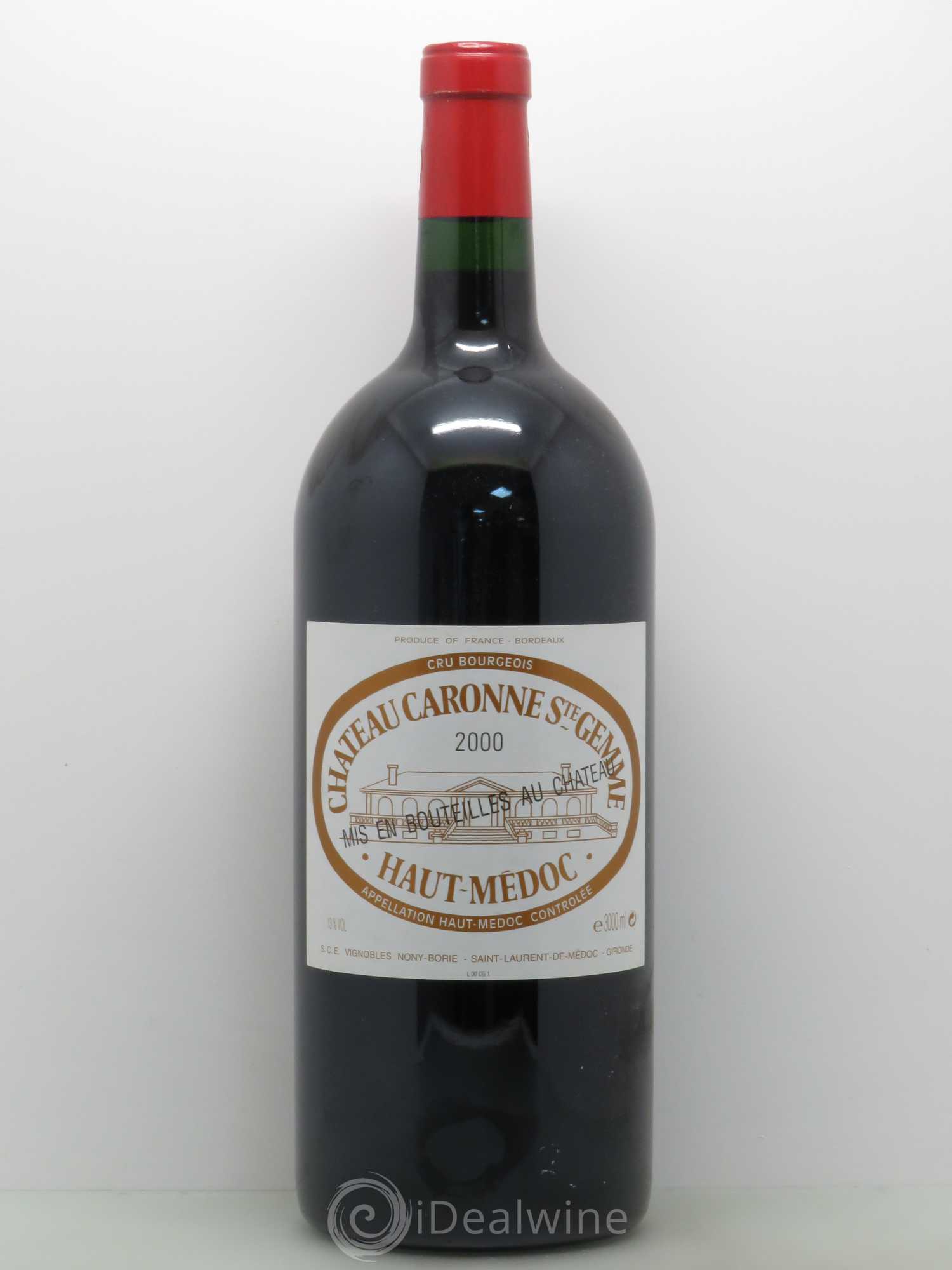 Château Caronne Sainte-Gemme Cru Bourgeois 2000 - Lot de 1 double magnum - 0