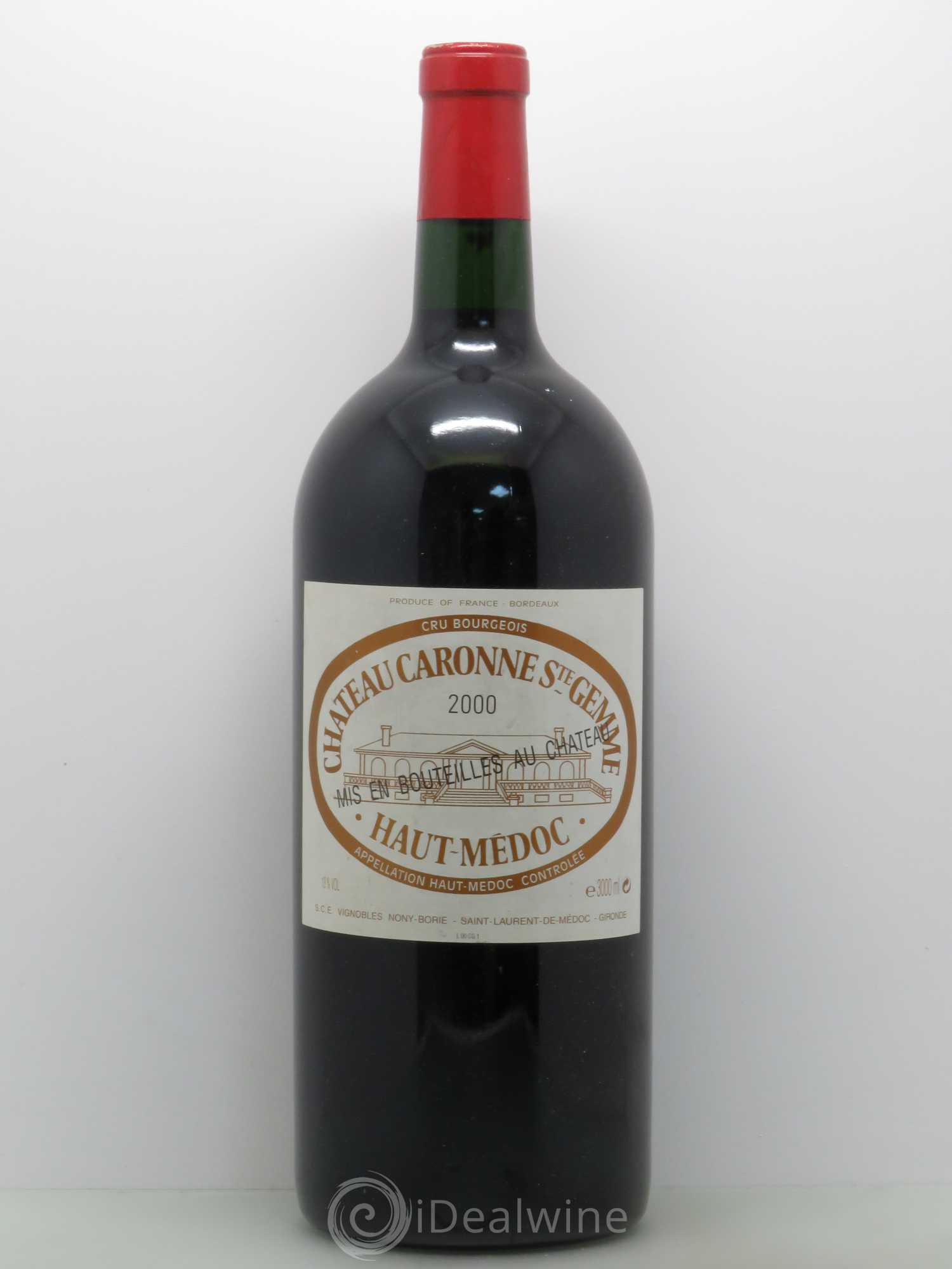 Château Caronne Sainte-Gemme Cru Bourgeois 2000 - Lot de 1 double magnum - 0