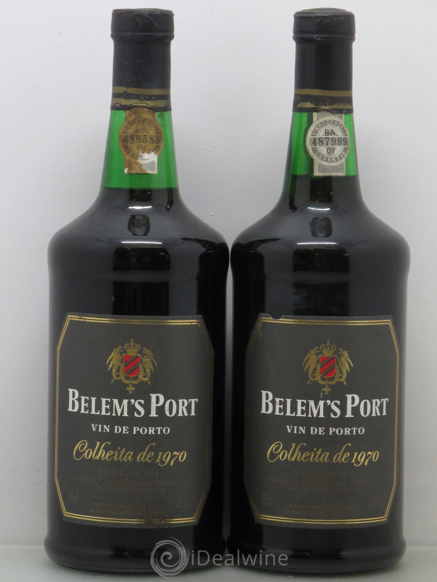 Porto Colheita's Belhem 1970 - Posten von 2 Flaschen - 0