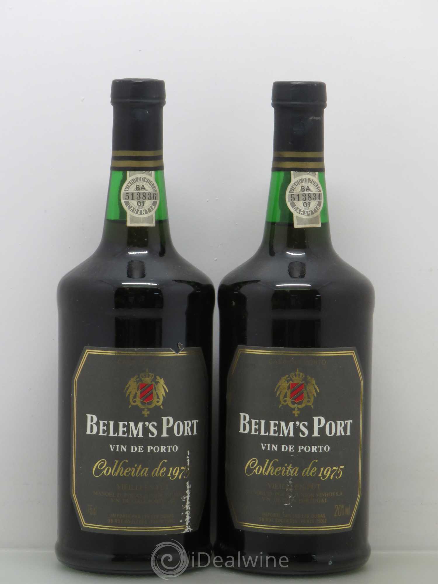 Porto Colheita's Belhem 1975 - Posten von 2 Flaschen - 0