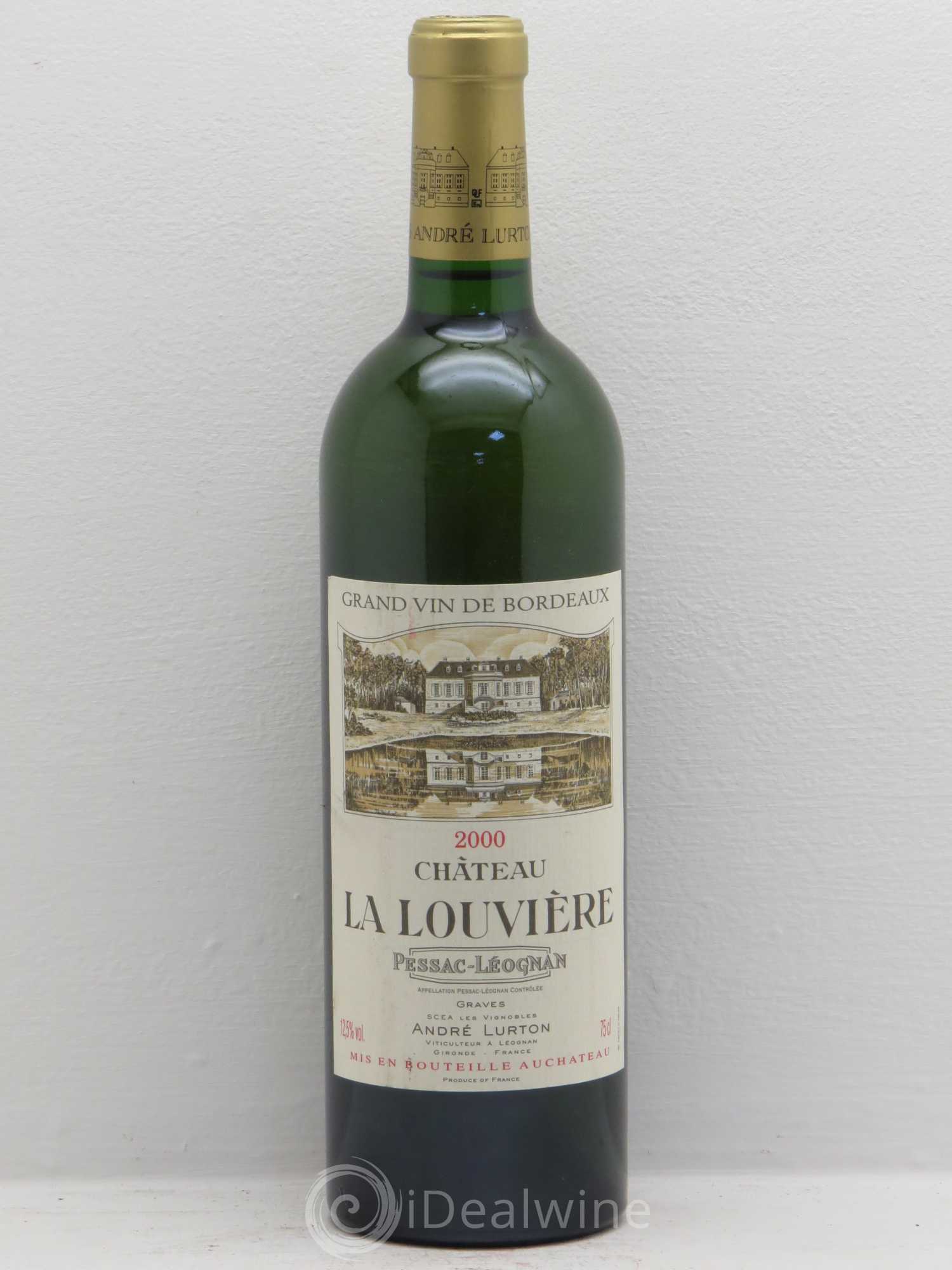 Château la Louvière 2000 - Lot de 6 bouteilles - 0