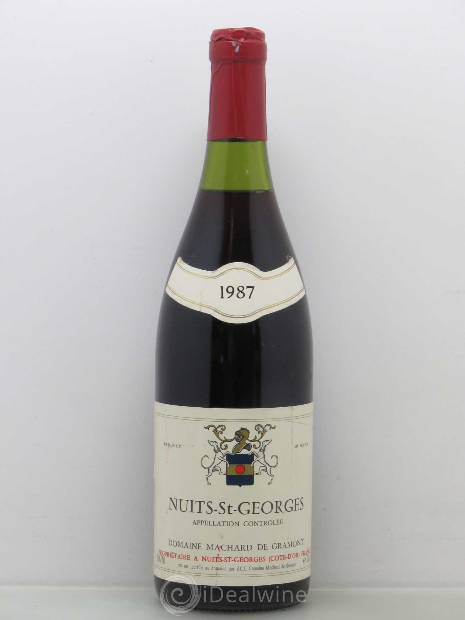 Nuits-Saint-Georges Machard De Gramont (sans prix de réserve) 1987 - Posten von 1 Flasche - 0