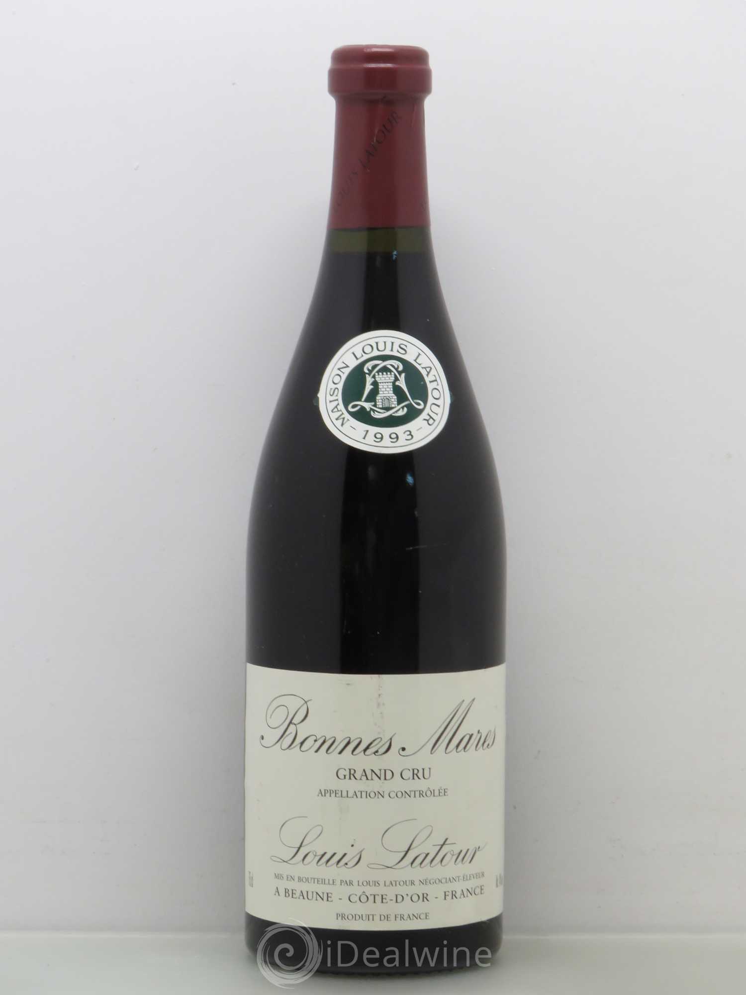 Bonnes-Mares Grand Cru Louis Latour (sans prix de réserve) 1989 - Lot de 1 bouteille - 0