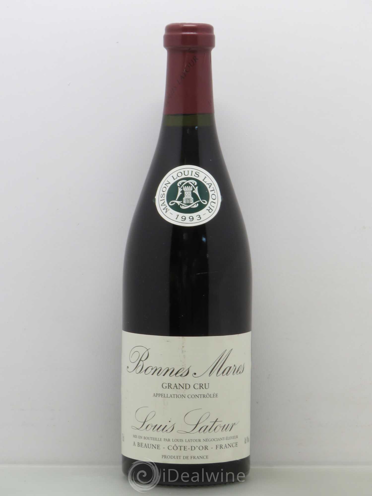 Bonnes-Mares Grand Cru Louis Latour (sans prix de réserve) 1993 - Lot de 1 bouteille - 0