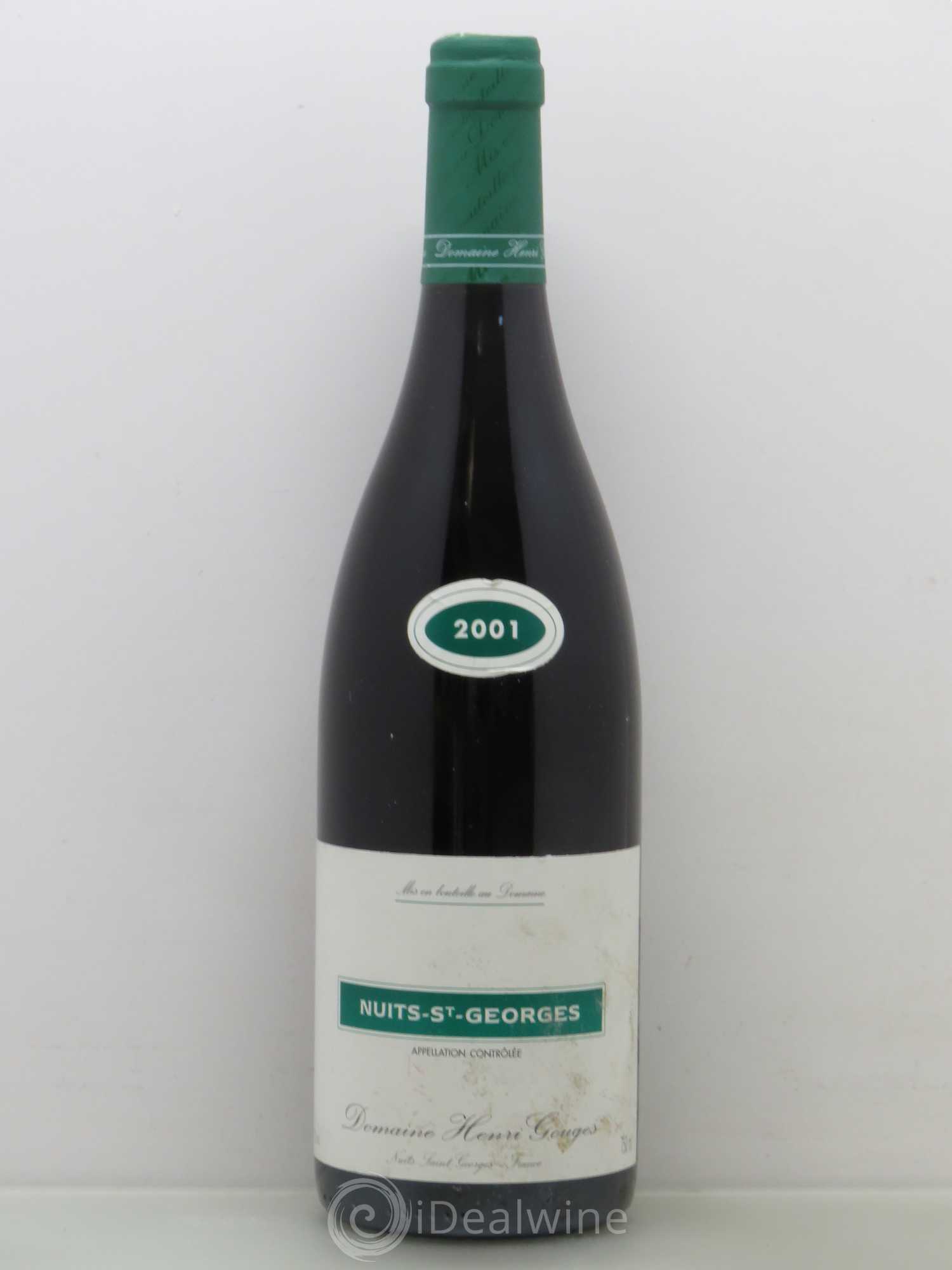 Nuits-Saint-Georges Henri Gouges (sans prix de réserve) 2001 - Lot de 1 bouteille - 0
