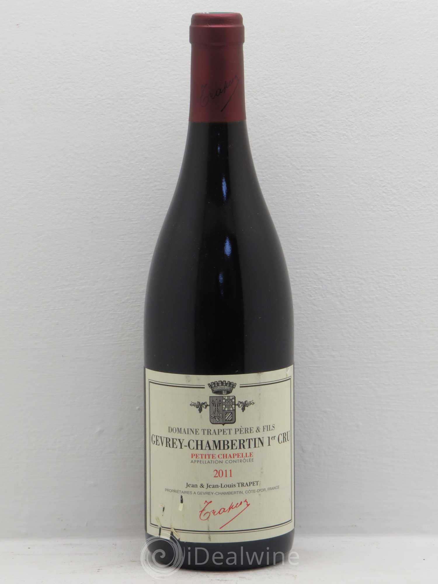 Gevrey-Chambertin 1er Cru Petite Chapelle Domaine Trapet 2011 - Lot de 6 bouteilles - 0