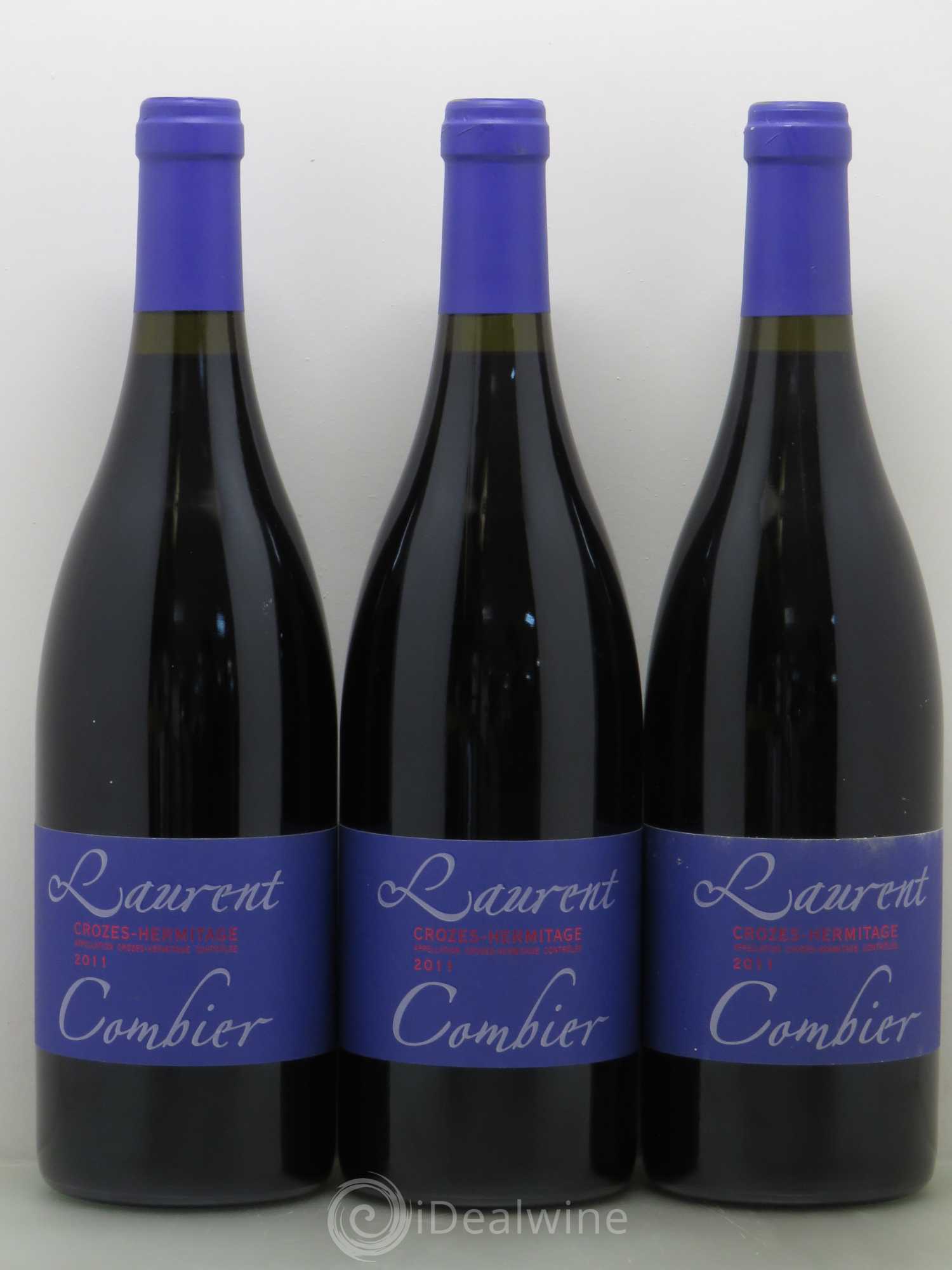 Crozes-Hermitage Combier (sans prix de réserve) 2011 - Lot de 3 bouteilles - 0