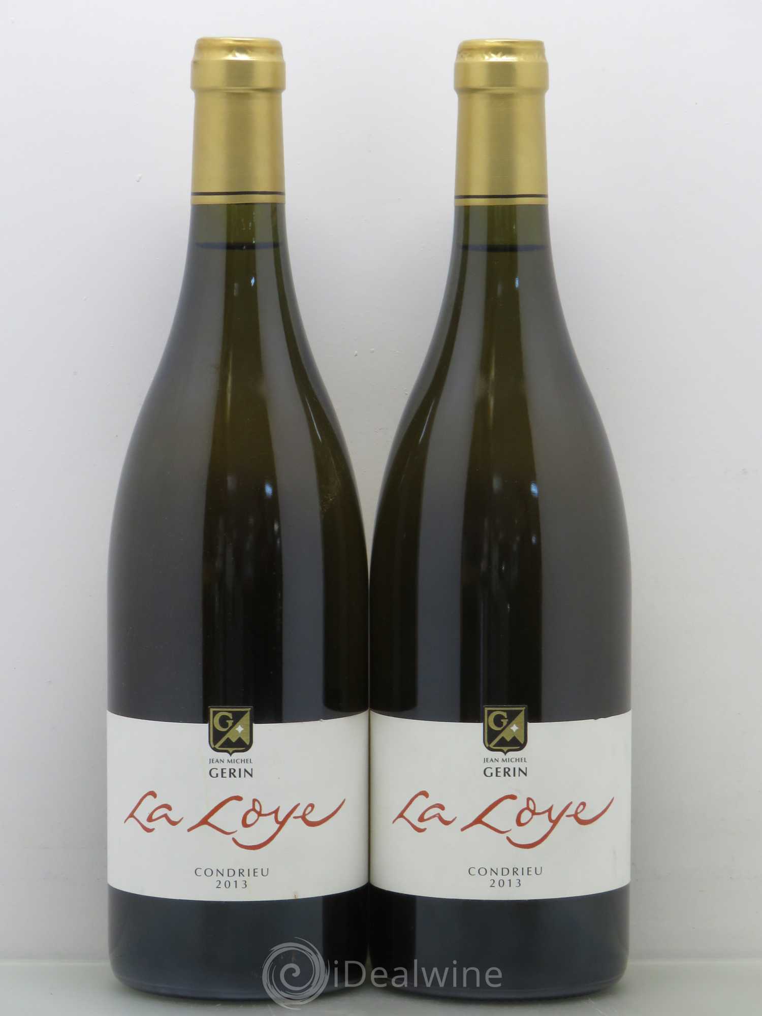 Condrieu La Loye Jean-Michel Gerin (sans prix de réserve) 2013 - Lot de 2 bouteilles - 0