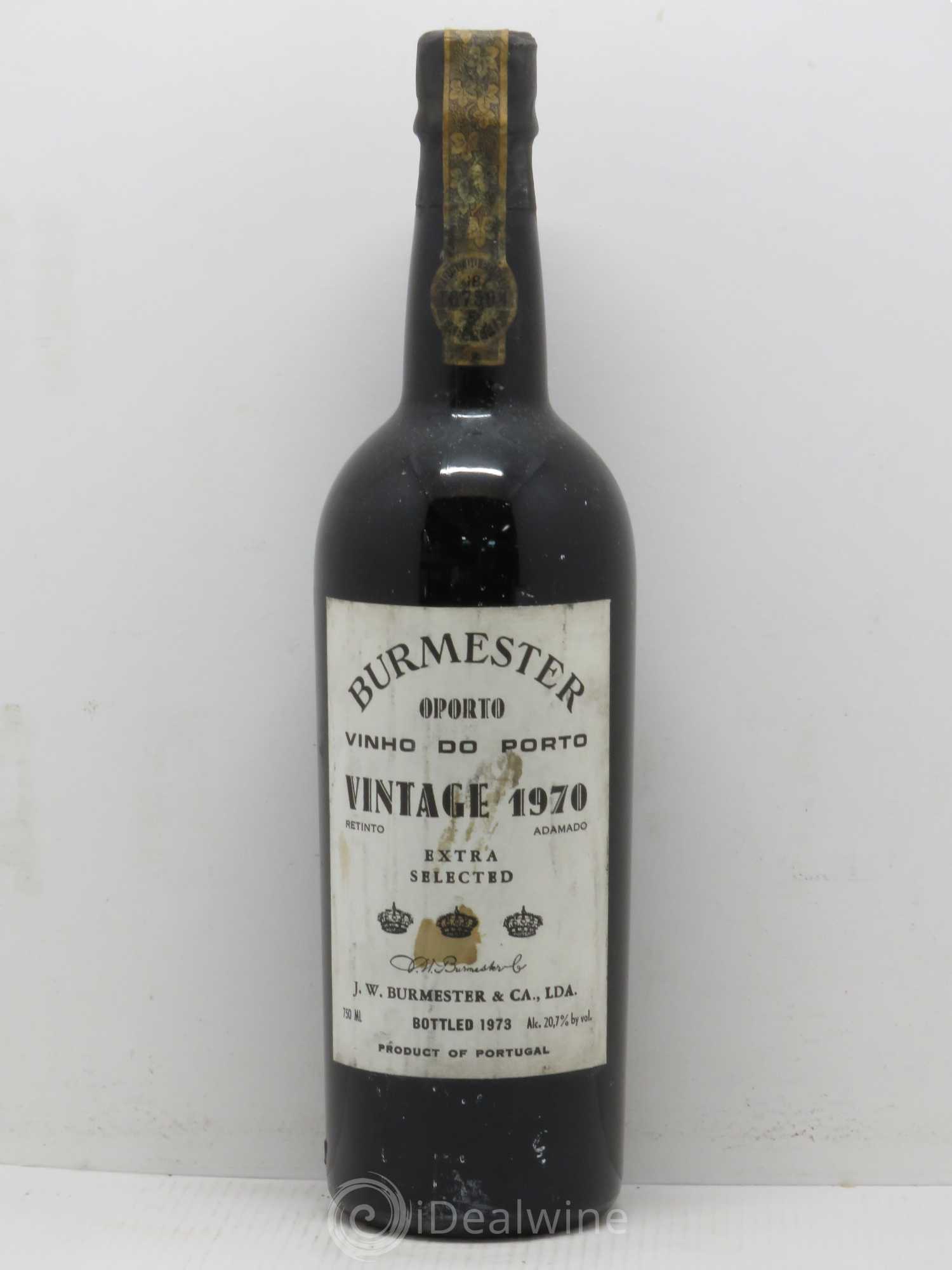 Porto Burmester Vintage 1970 - Posten von 1 Flasche - 0