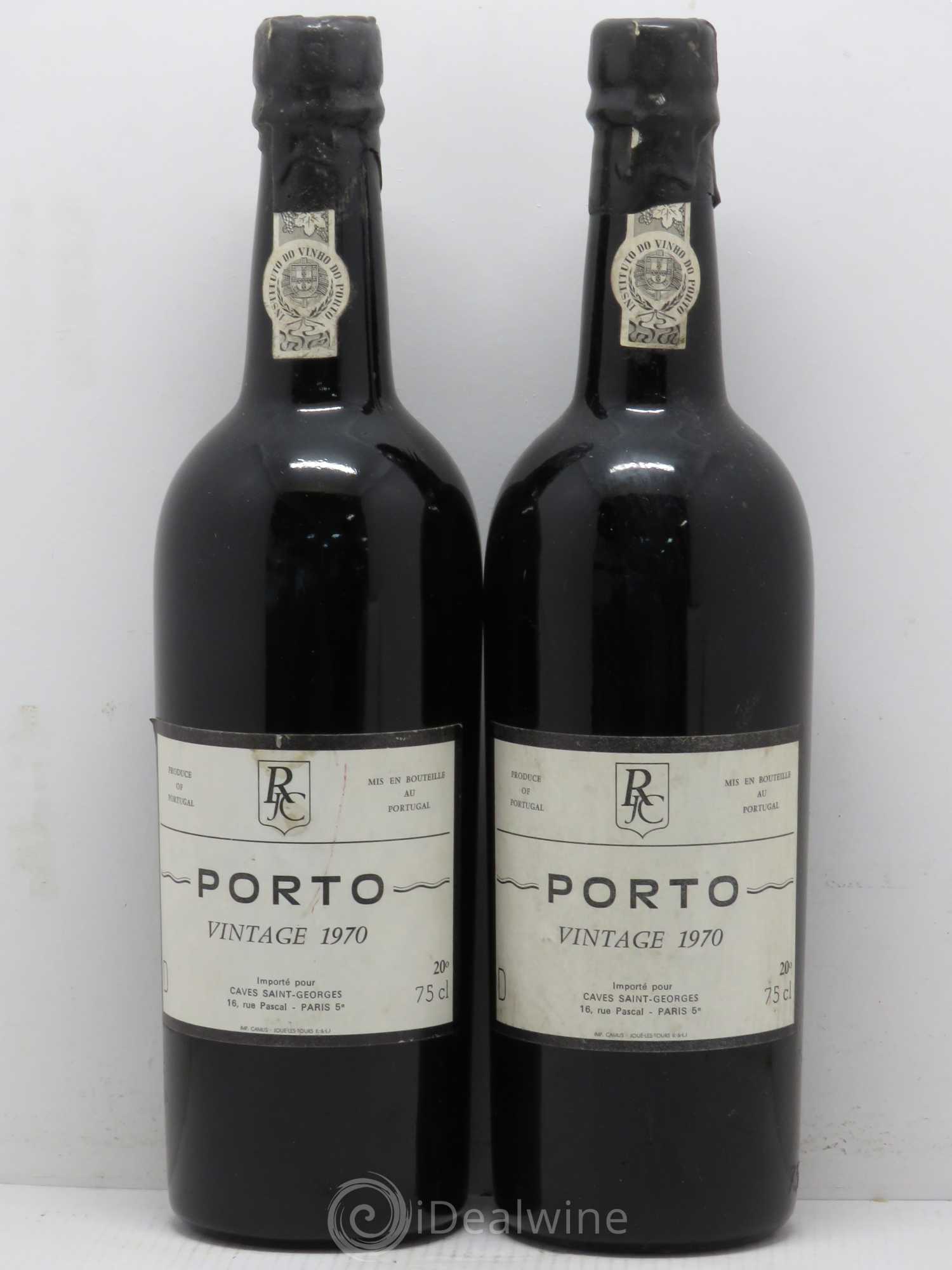 Porto Vintage JCR 1970 - Posten von 2 Flaschen - 0