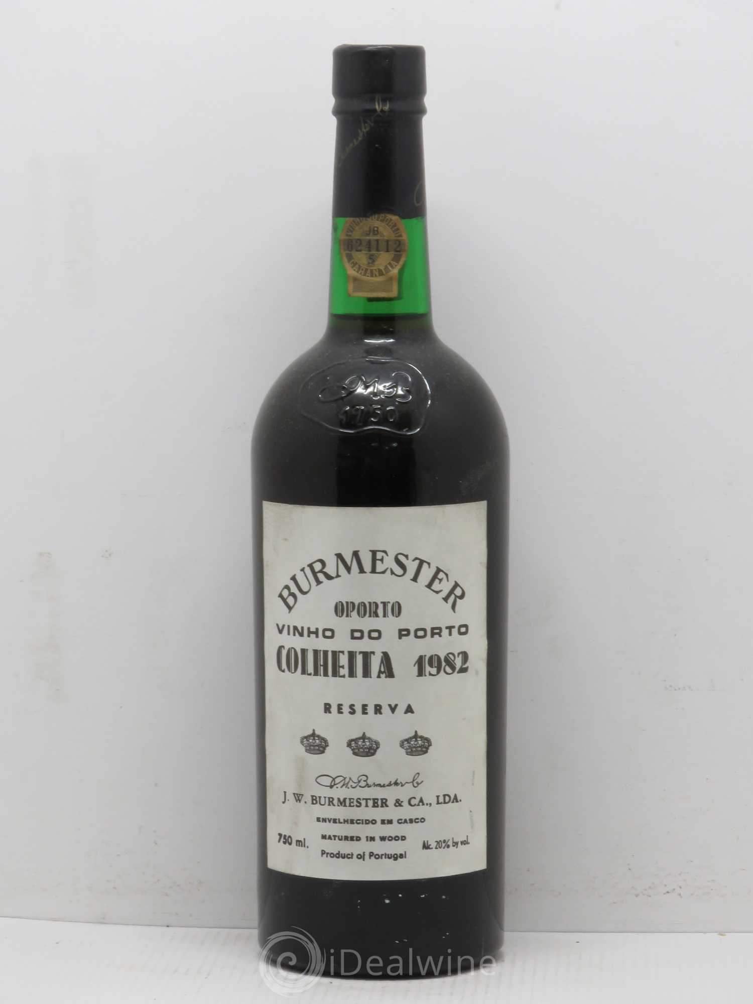 Porto Colheita Burmester (sans prix de réserve) 1982 - Posten von 1 Flasche - 0
