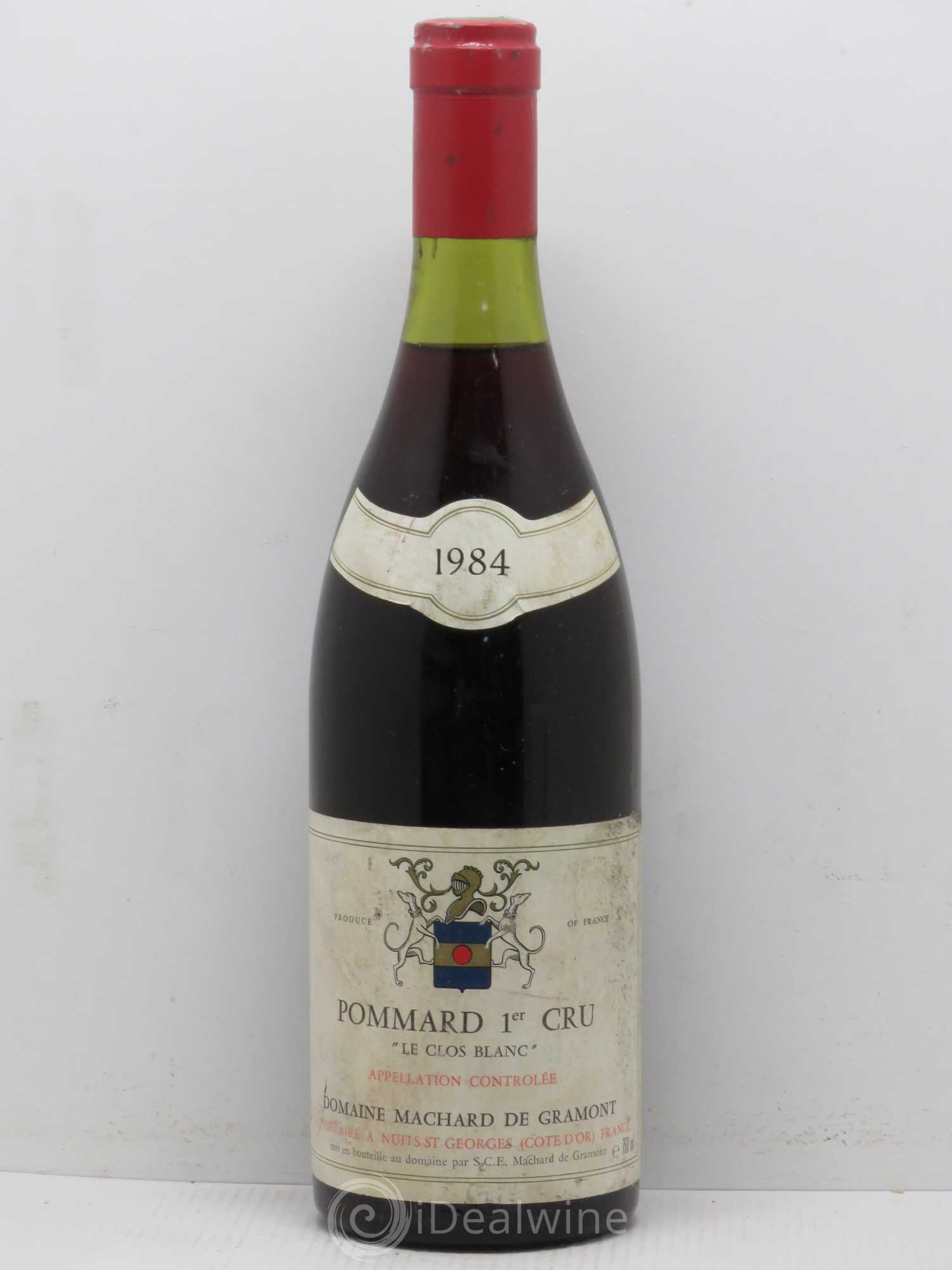 Pommard 1er Cru Clos Blanc Machard de Gramont (sans prix de réserve) 1984 - Posten von 1 Flasche - 0