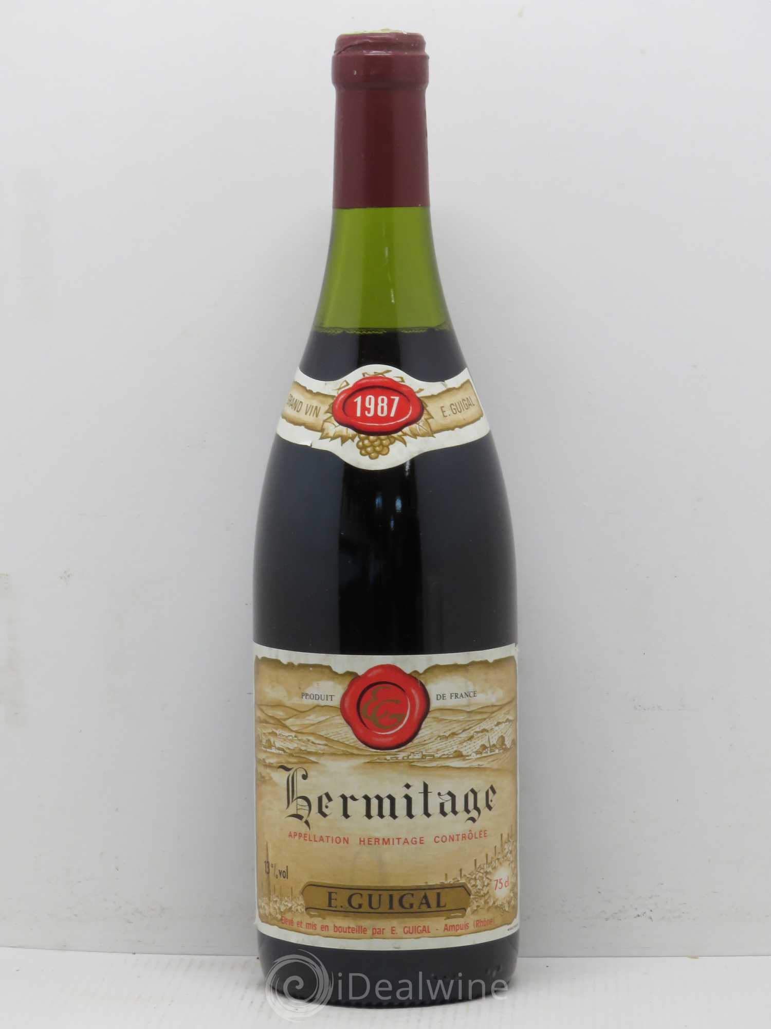 Hermitage Guigal (sans prix de réserve) 1987 - Lot de 1 bouteille - 0