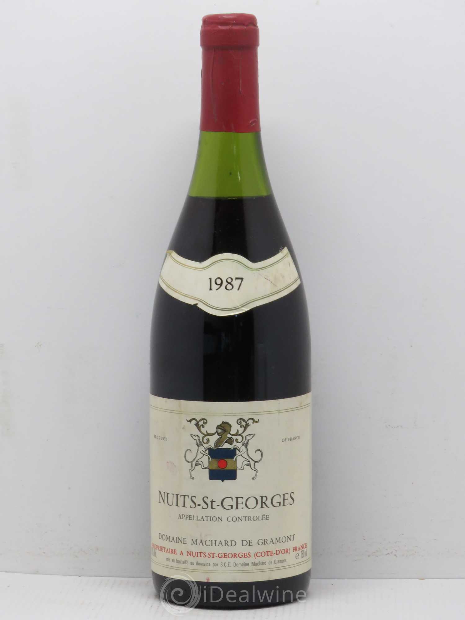Nuits-Saint-Georges Machard De Gramont (sans prix de réserve) 1987 - Lot de 1 bouteille - 0