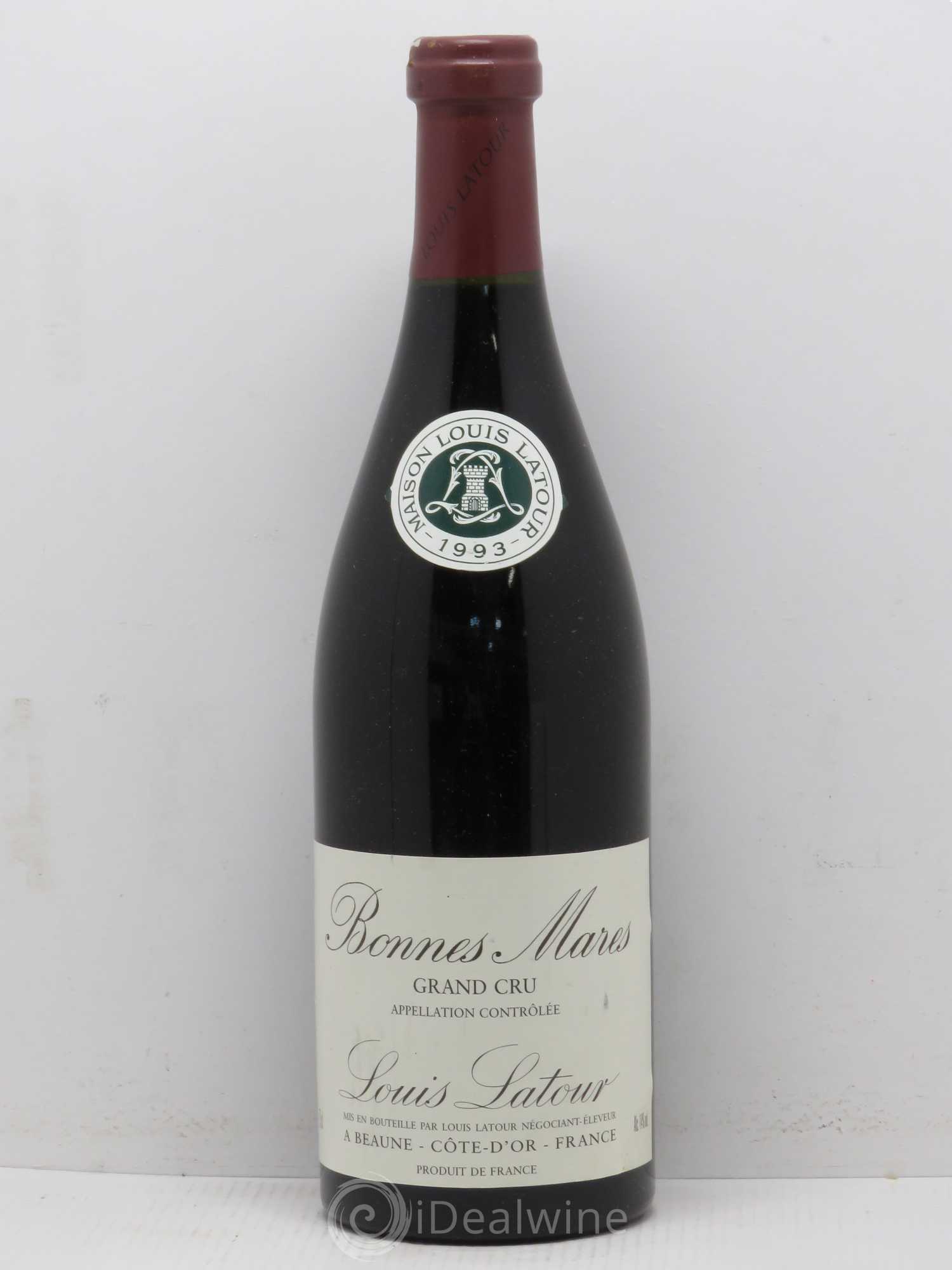 Bonnes-Mares Grand Cru Louis Latour (sans prix de réserve) 1993 - Lot de 1 bouteille - 0