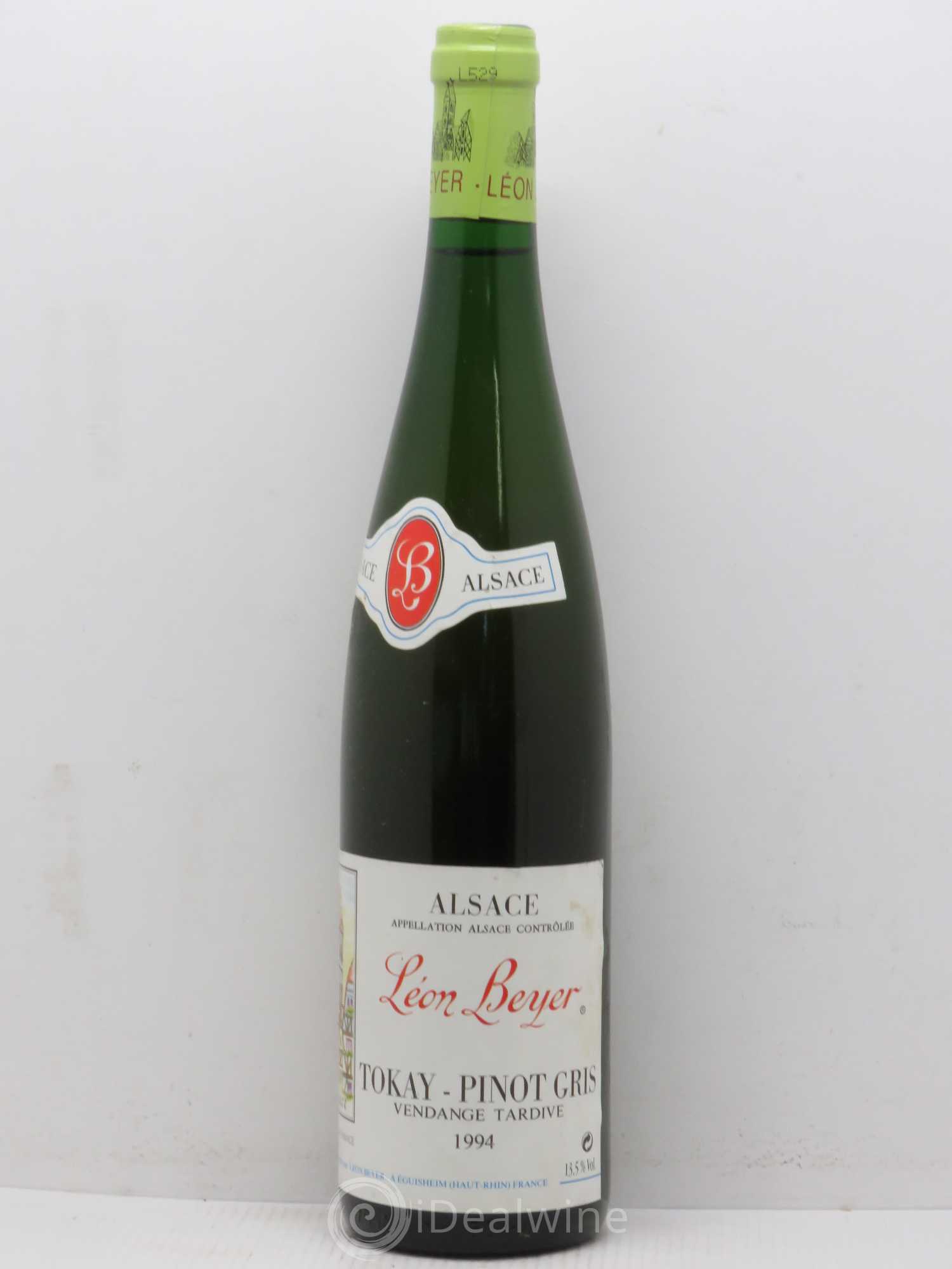 Pinot Gris Vendanges Tardives Leon Beyer (sans prix de réserve) 1994 - Posten von 1 Flasche - 0