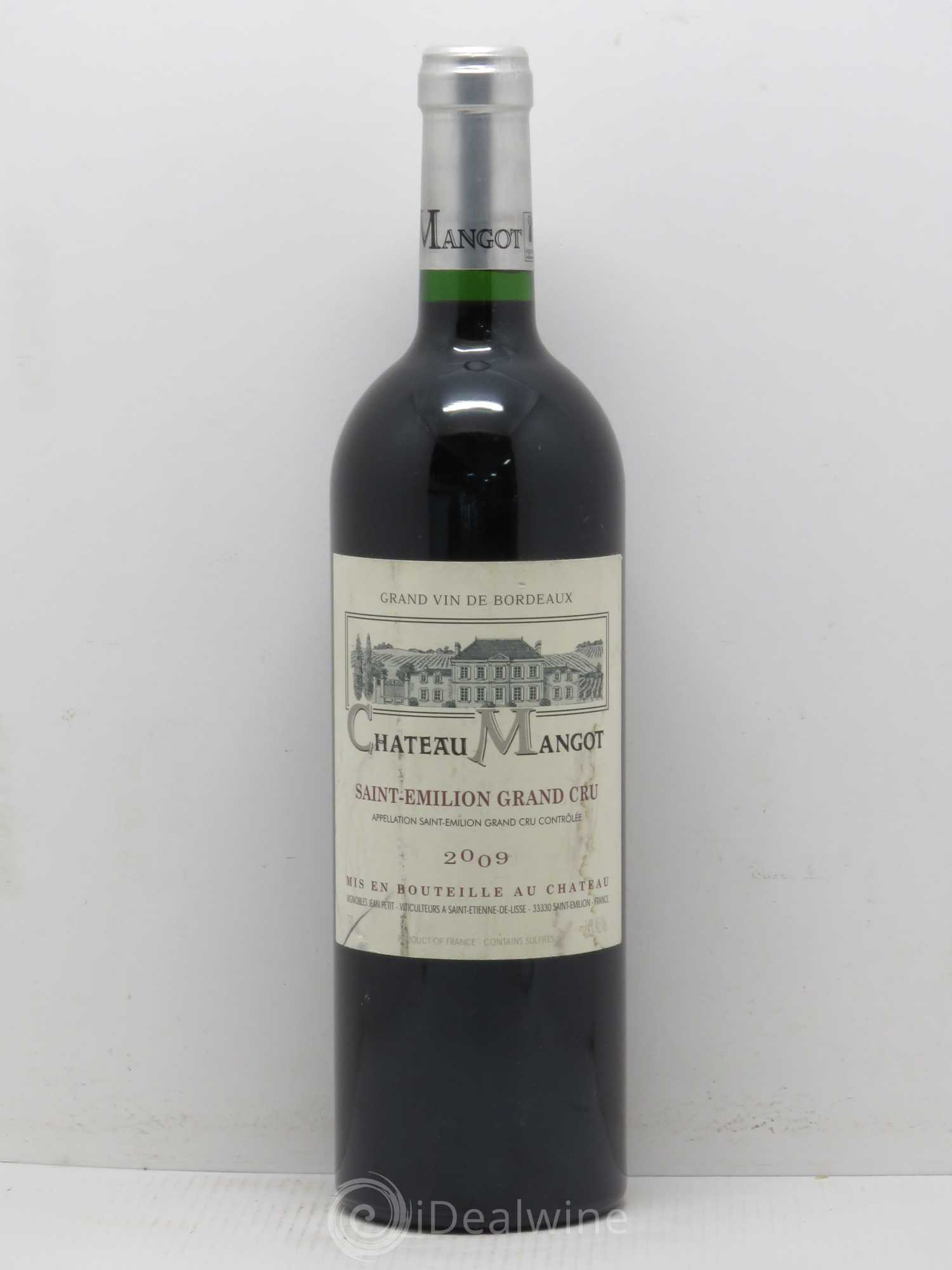 Saint-Émilion Mangot (sans prix de réserve) 2009 - Posten von 1 Flasche - 0