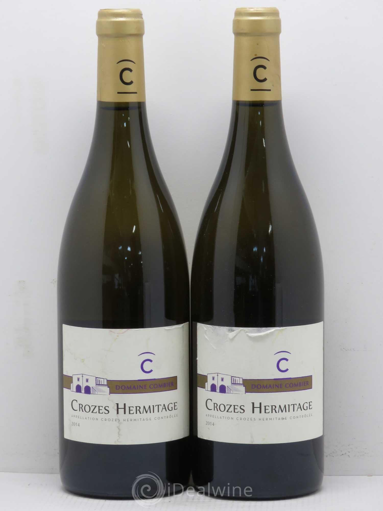 Crozes-Hermitage Combier (sans prix de réserve) 2014 - Lot de 2 bouteilles - 0