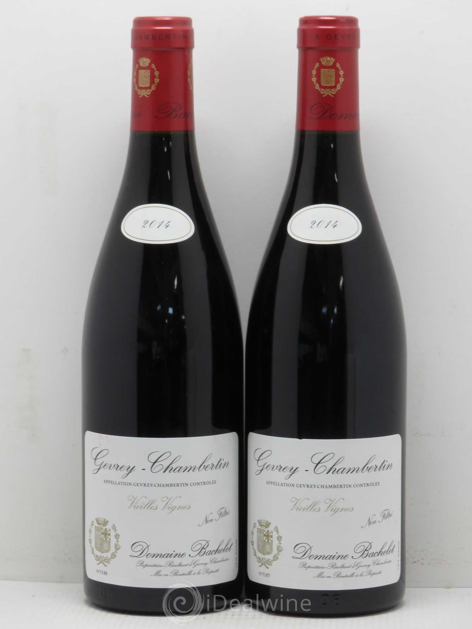 Gevrey-Chambertin Vieilles Vignes Denis Bachelet (sans prix de réserve) 2014 - Posten von 2 Flaschen - 0