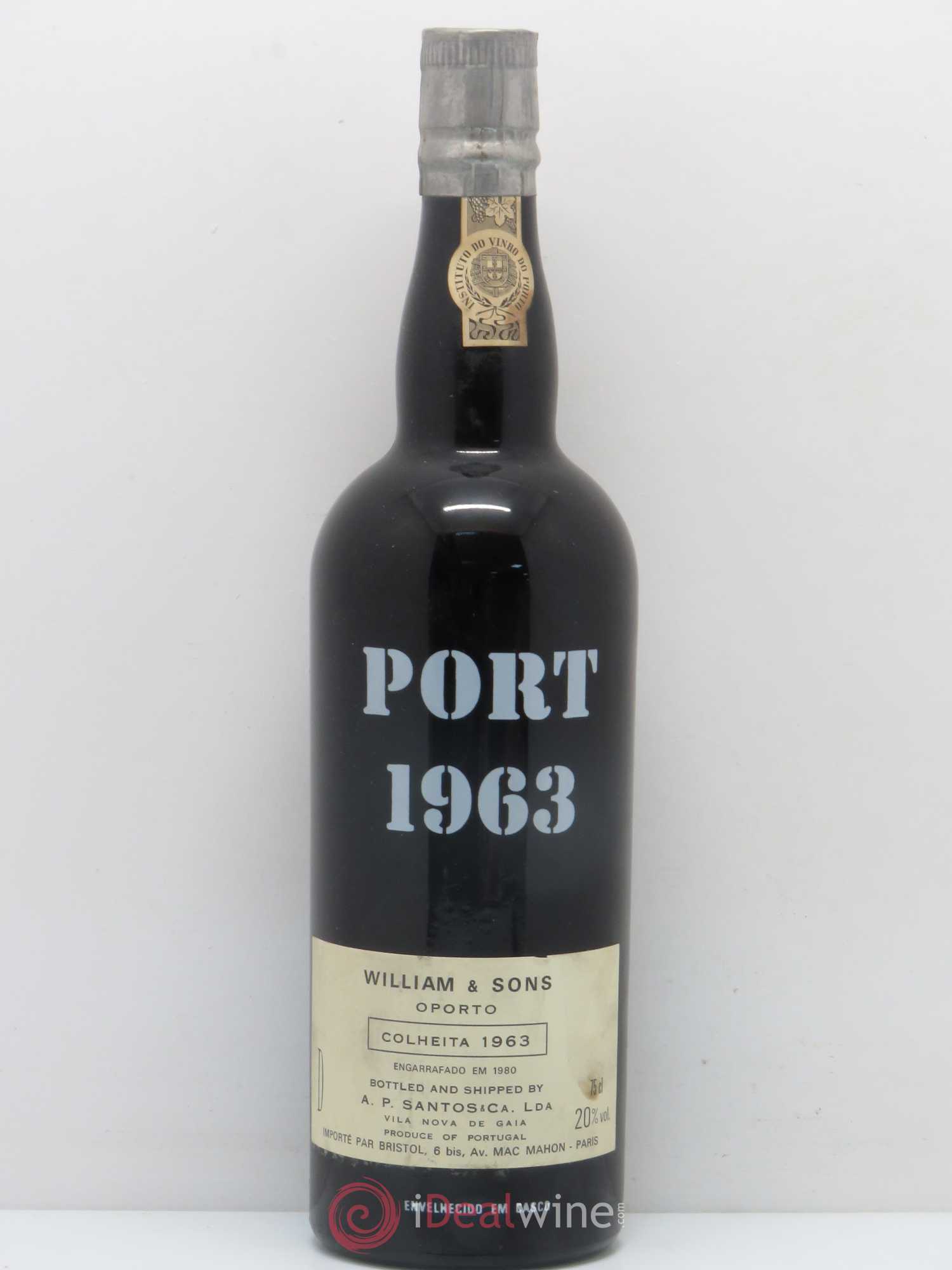 Porto Porto Colheita William & Son's 1963 - Lot of 1 bottle - 0