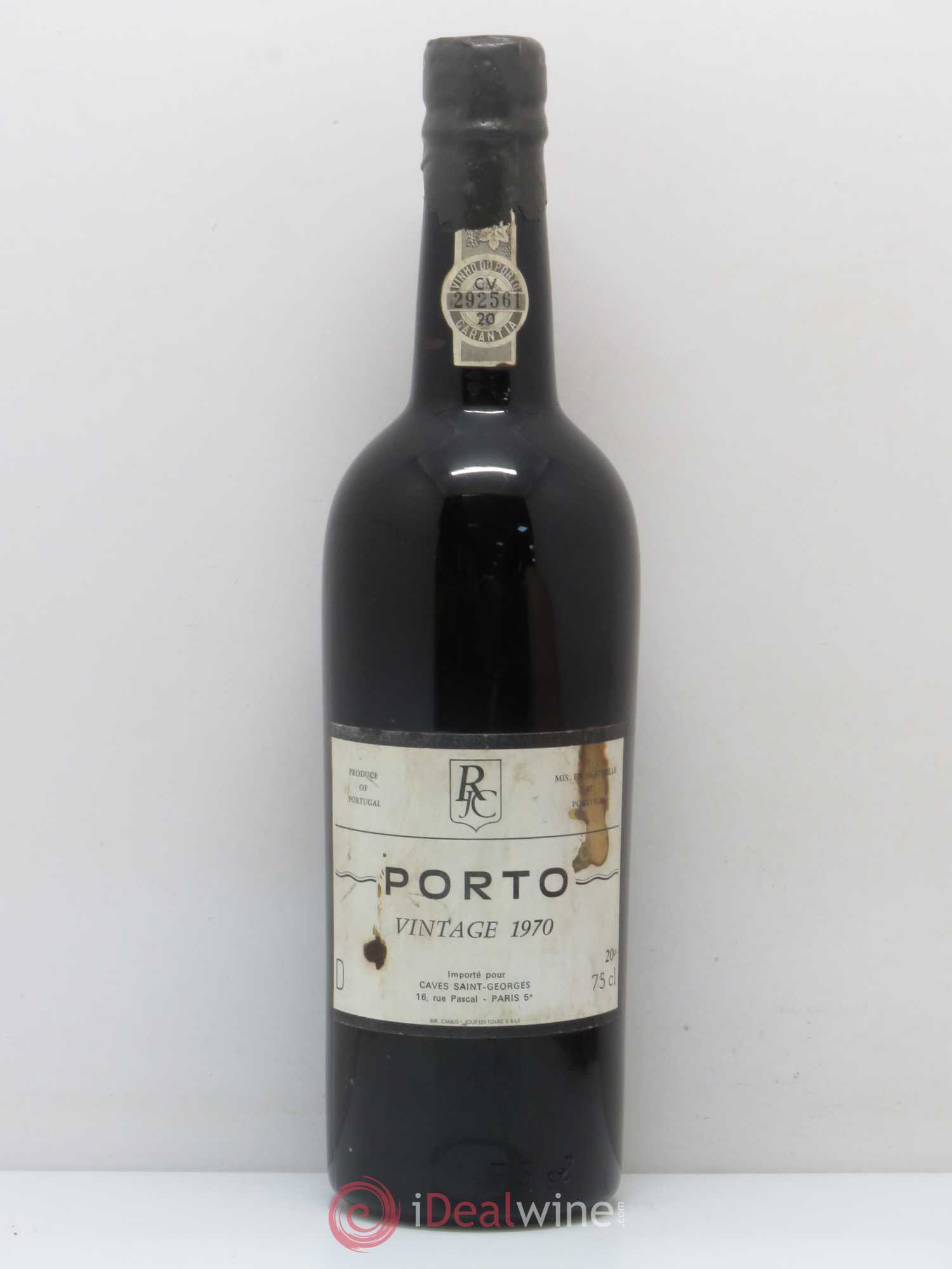 Porto Porto Vintage JCR 1970 - Posten von 1 Flasche - 0