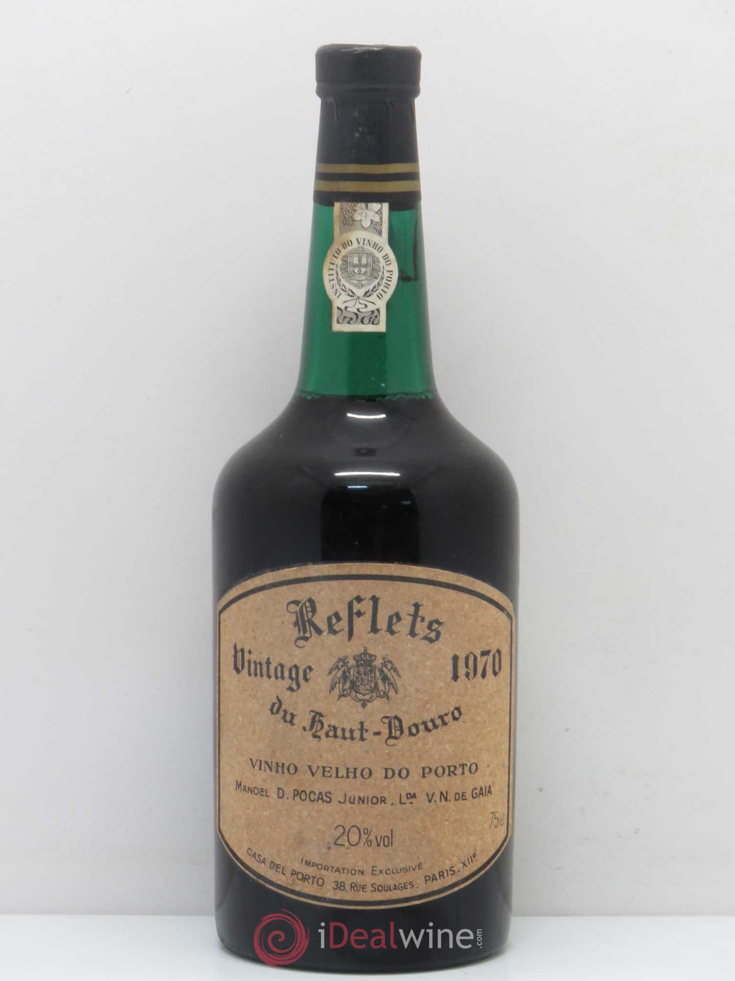 Porto Porto Vintage Reflets maison Pocas 1970 - Posten von 1 Flasche - 0