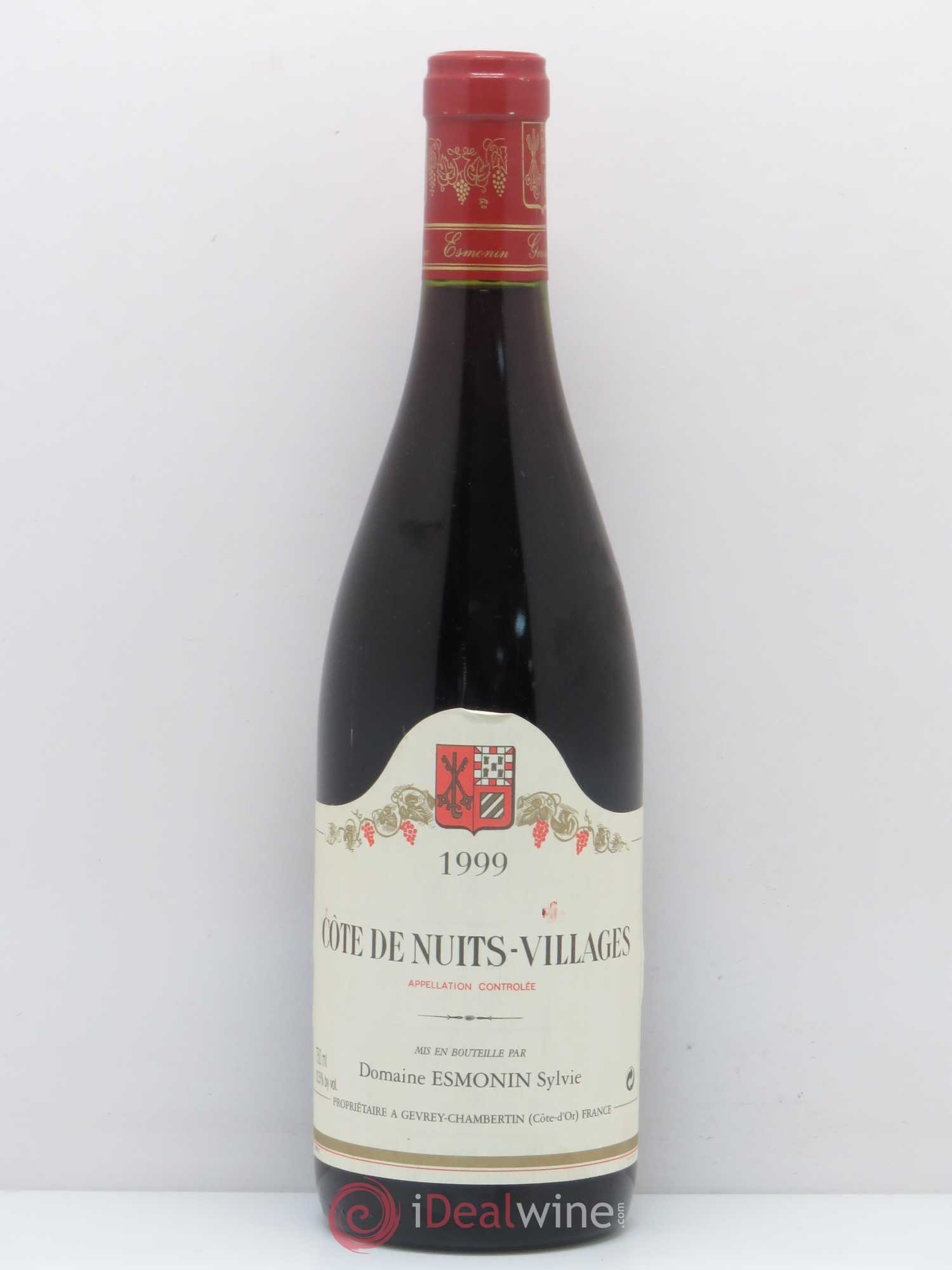 Côte de Nuits-Villages Sylvie Esmonin (sans prix de réserve) 1999 - Posten von 1 Flasche - 0