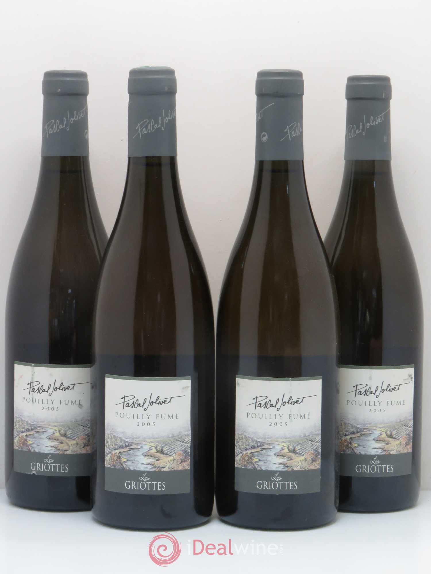 Pouilly-Fumé Les Griottes Jolivet (sans prix de réserve) 2005 - Posten von 4 Flaschen - 0
