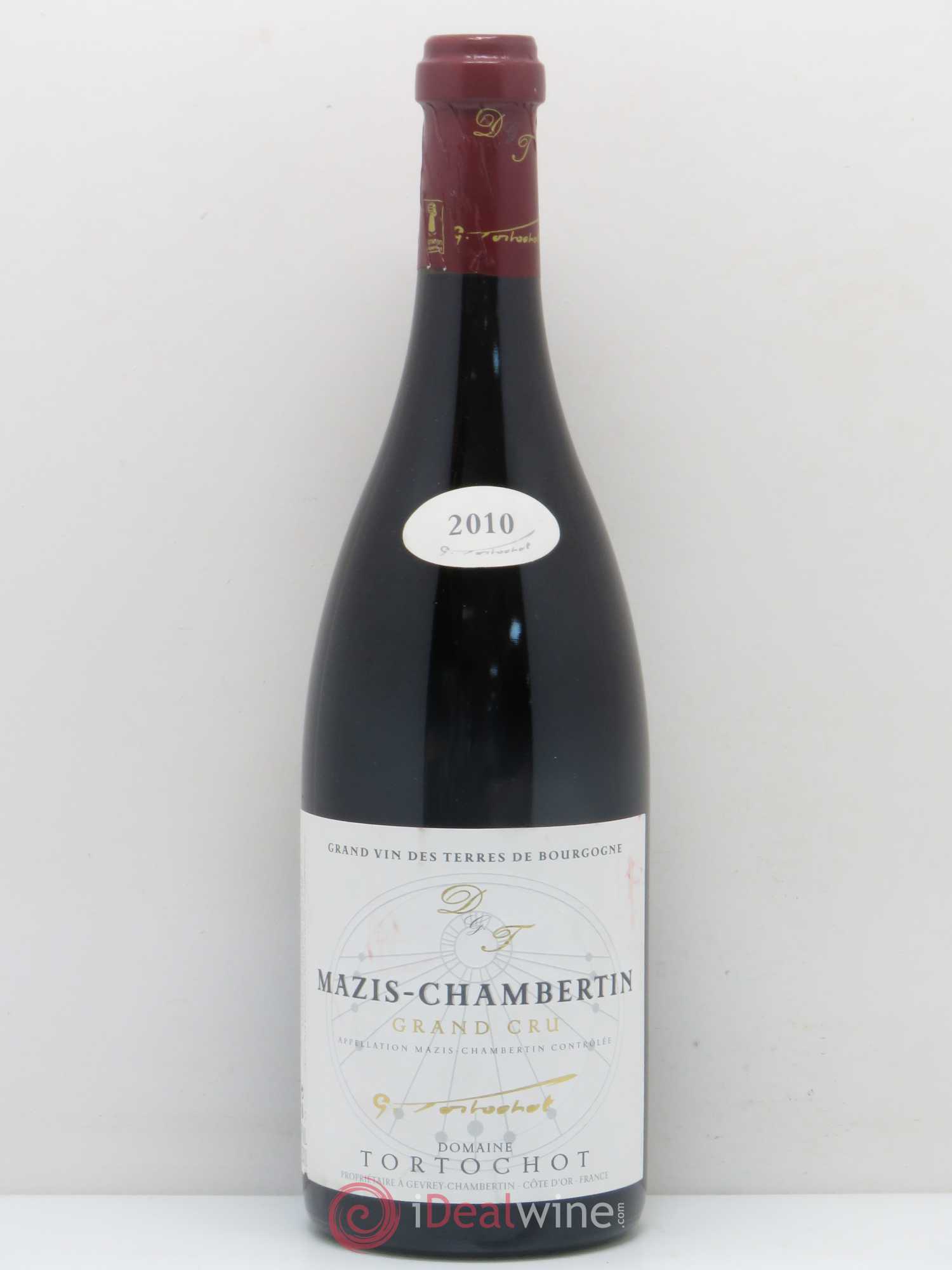Mazis-Chambertin Grand Cru Domaine Tortochot (sans prix de réserve) 2010 - Lot de 1 bouteille - 0
