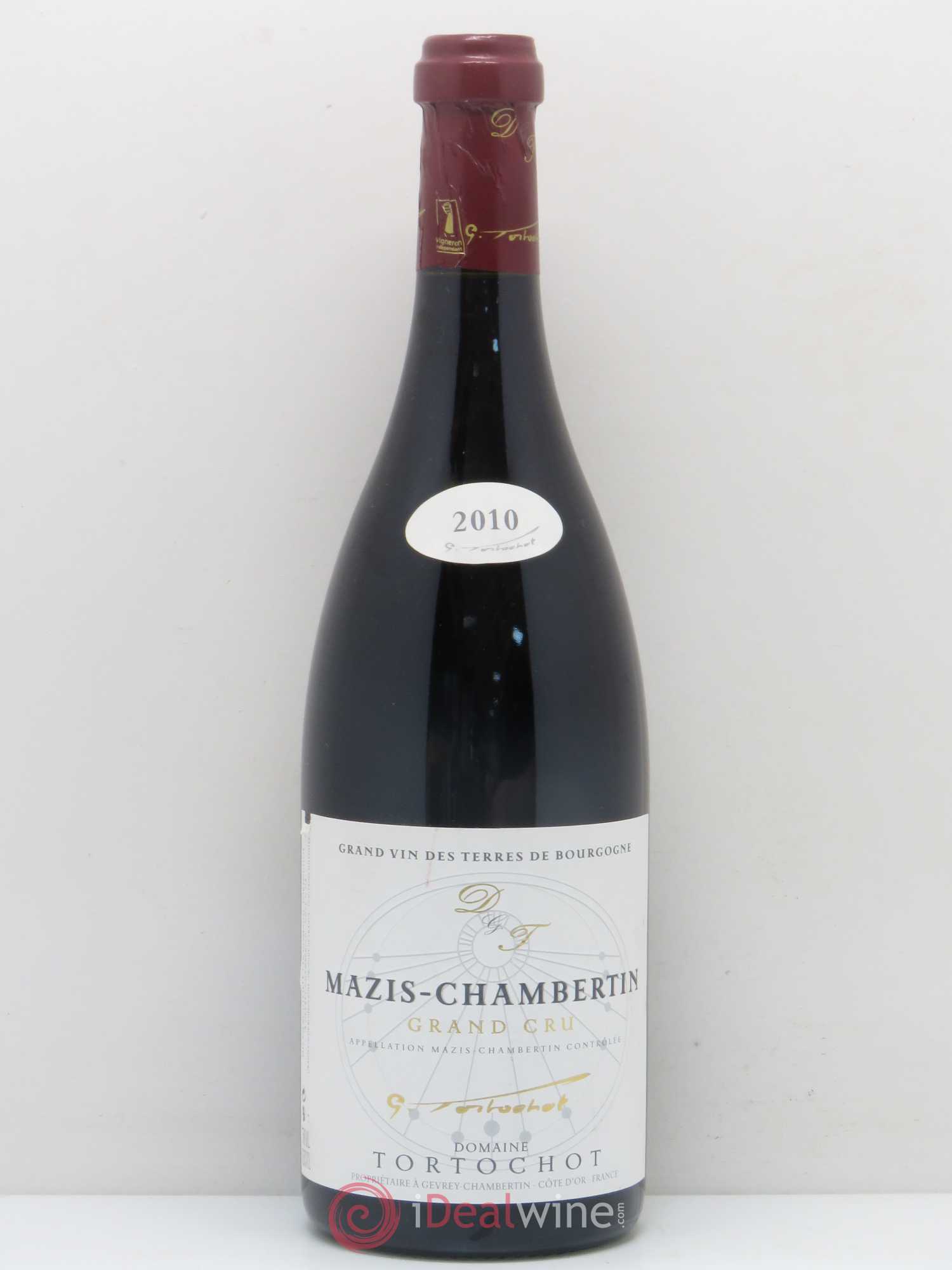 Mazis-Chambertin Grand Cru Domaine Tortochot (sans prix de réserve) 2010 - Lot de 1 bouteille - 0