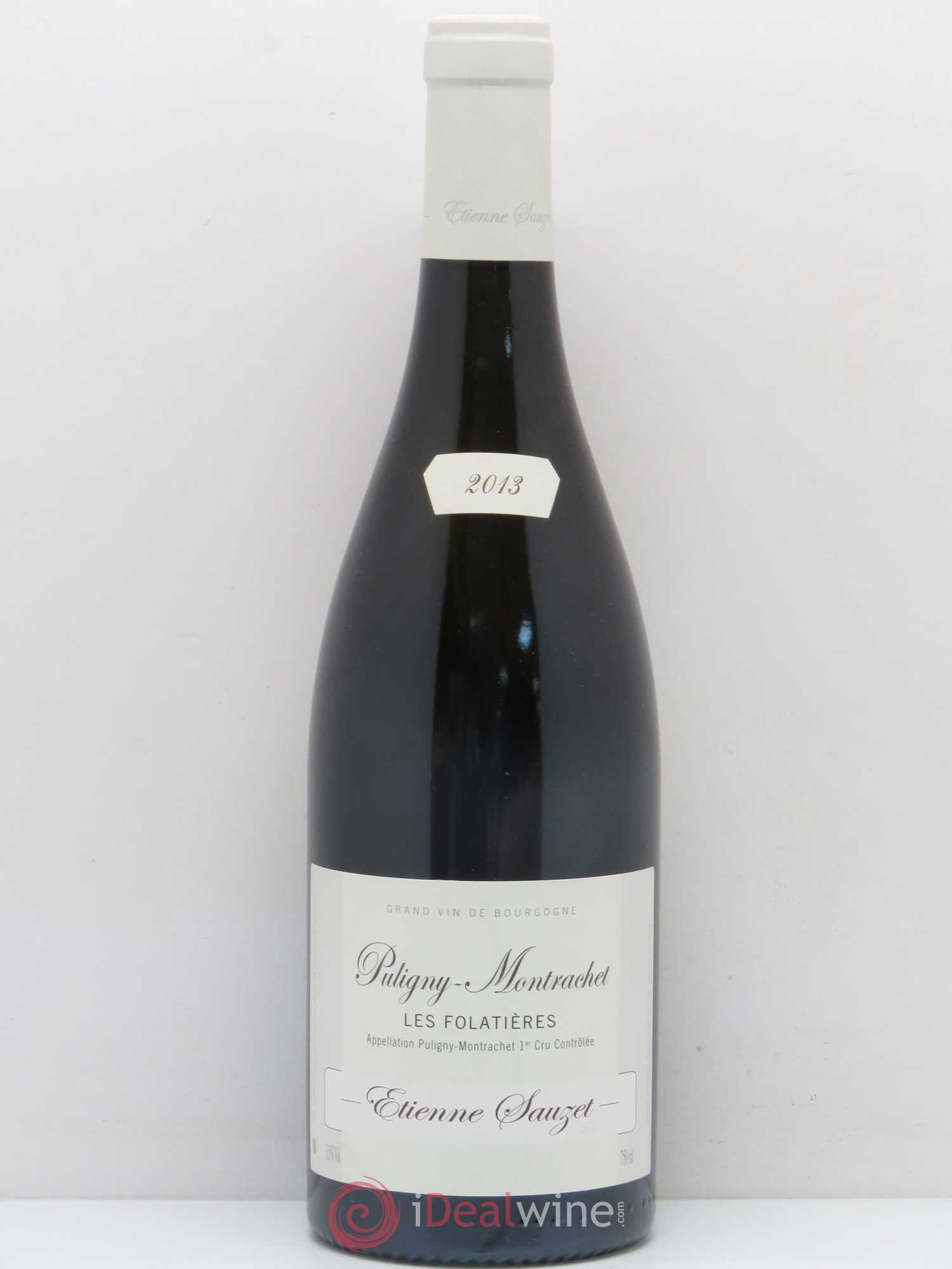 Puligny-Montrachet 1er Cru Les Folatières Etienne Sauzet (sans prix de réserve) 2013 - Lot de 1 bouteille - 0