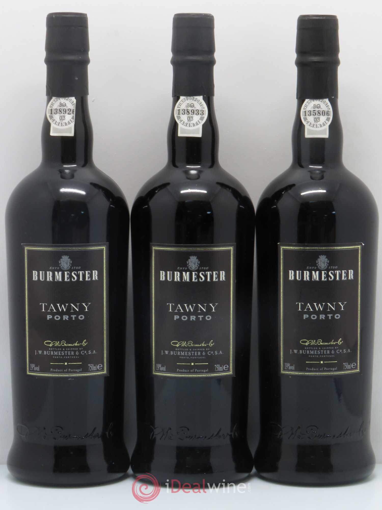 Porto Porto Burmester Tawny (sans prix de réserve) - Posten von 3 Flaschen - 0