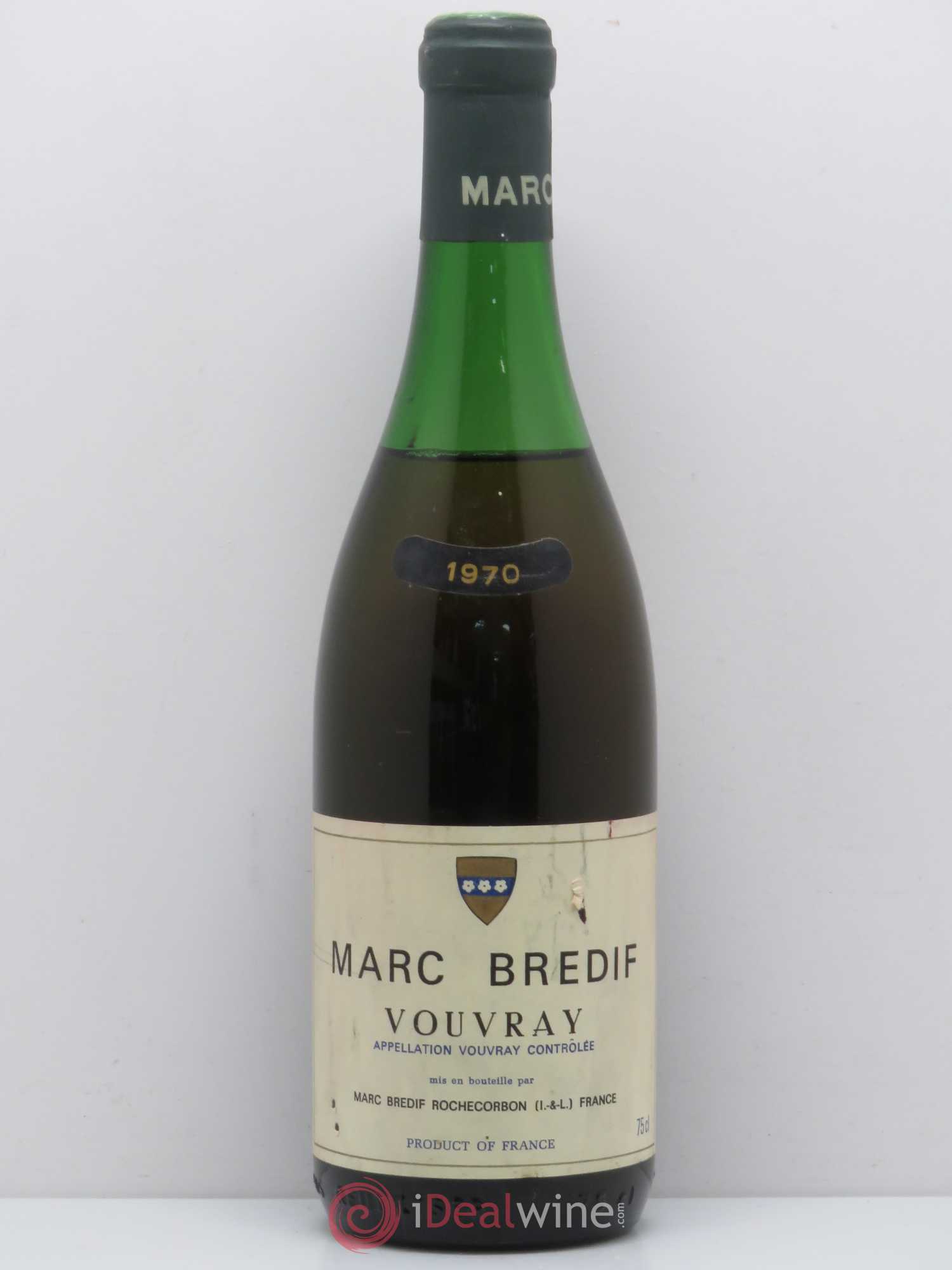 Vouvray Marc Bredif (sans prix de réserve) 1970 - Posten von 1 Flasche - 0
