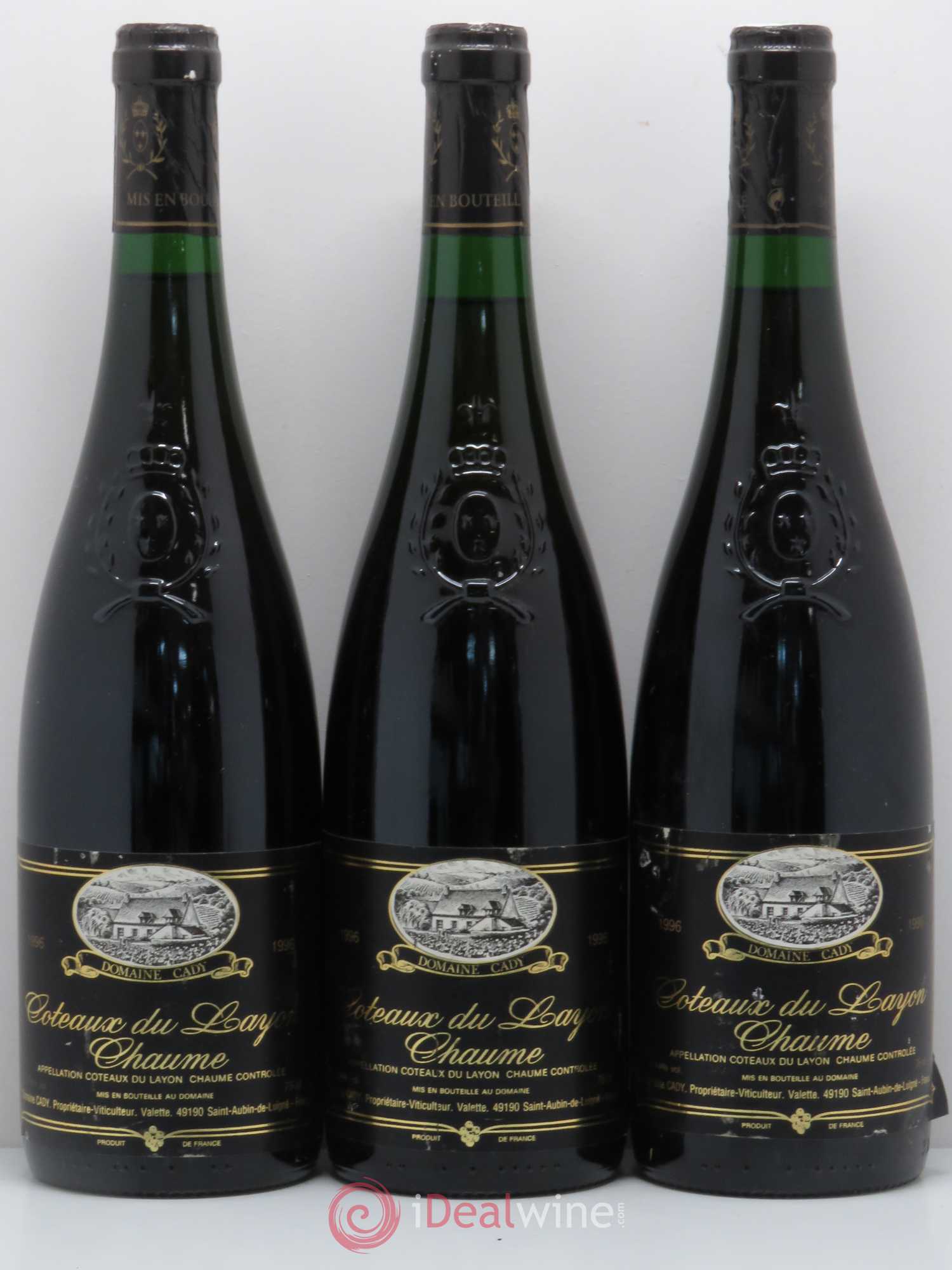 Coteaux du Layon Domaine Cady (sans prix de réserve) 1996 - Lotto di 6 bottiglie - 2