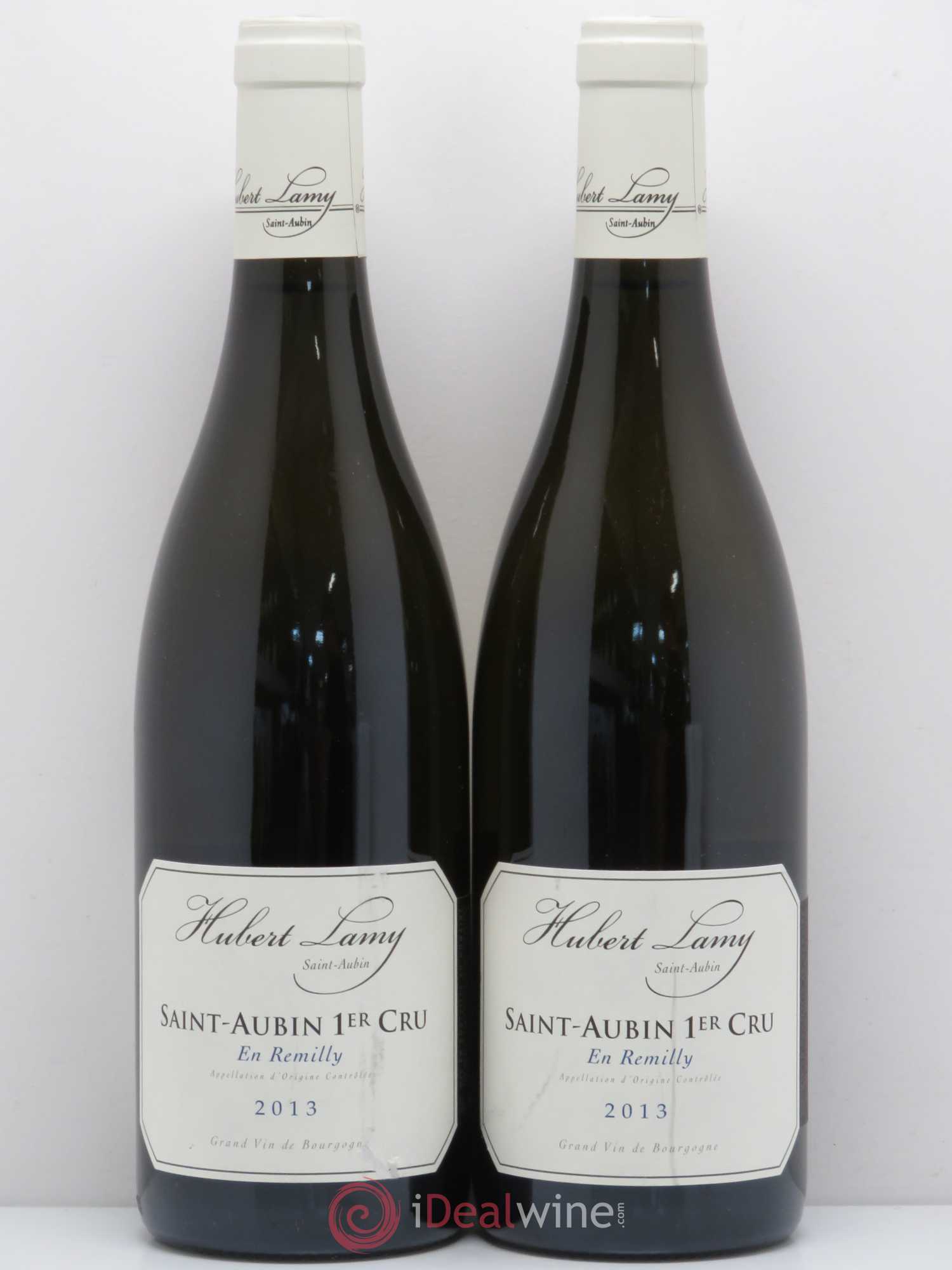 Saint-Aubin 1er Cru En Rémilly Hubert Lamy (sans prix de réserve) 2013 - Lot de 2 bouteilles - 0