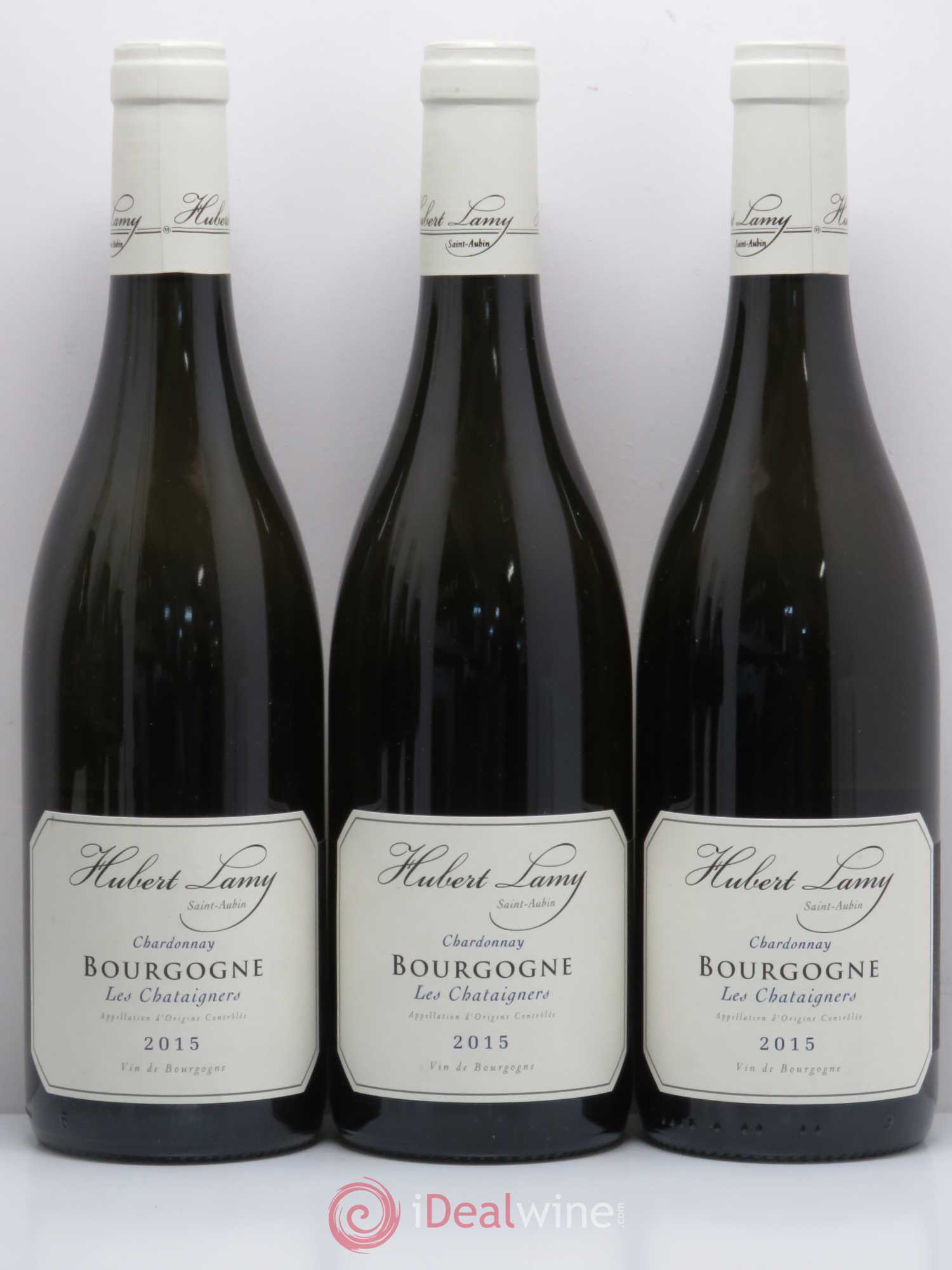 Bourgogne Les Chataigners Hubert Lamy  (sans prix de réserve) 2015 - Lot de 6 bouteilles - 1