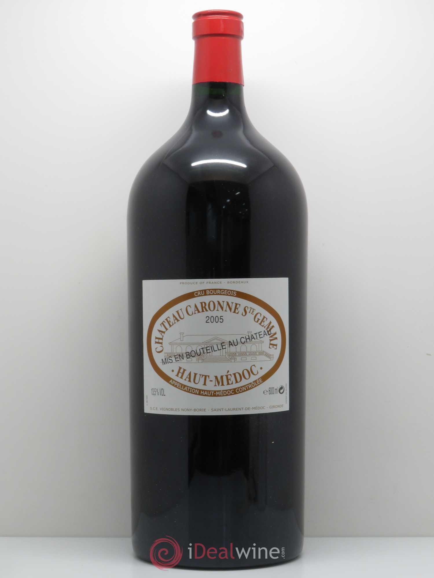 Château Caronne Sainte-Gemme Cru Bourgeois 2005 - Lot de 1 impériale - 0
