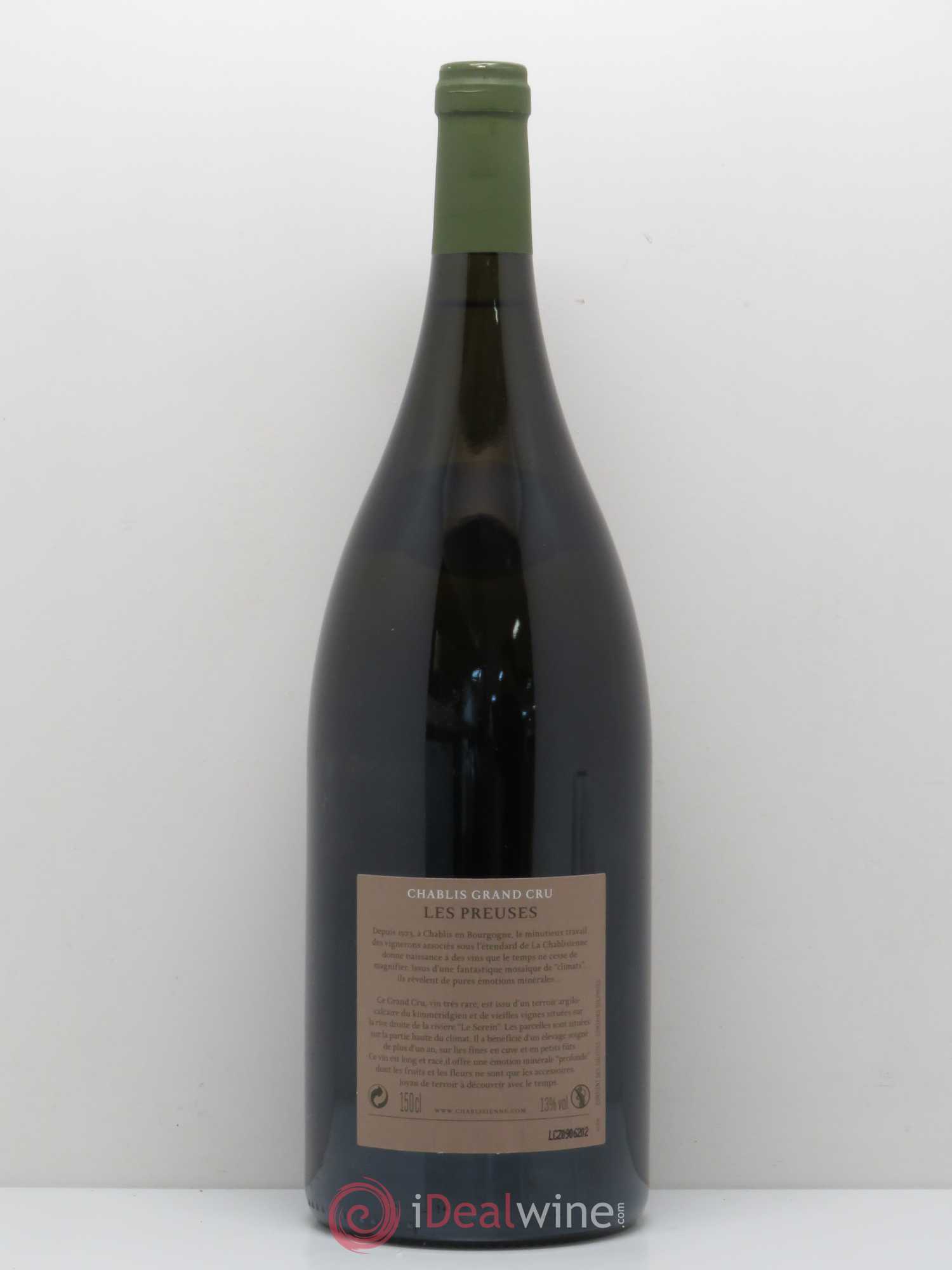Chablis Grand Cru Les Preuses La Chablisienne (sans prix de réserve) 2006 - Posten von 1 Magnum - 1