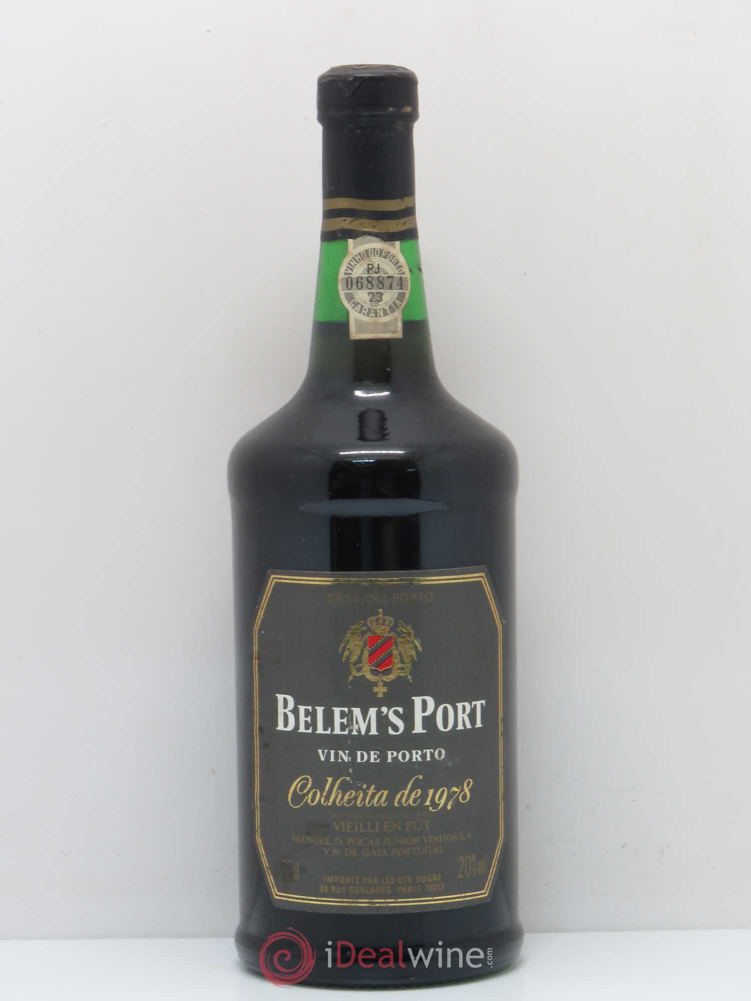 Porto Belem's Daugas Colheita 1978 - Posten von 1 Flasche - 0